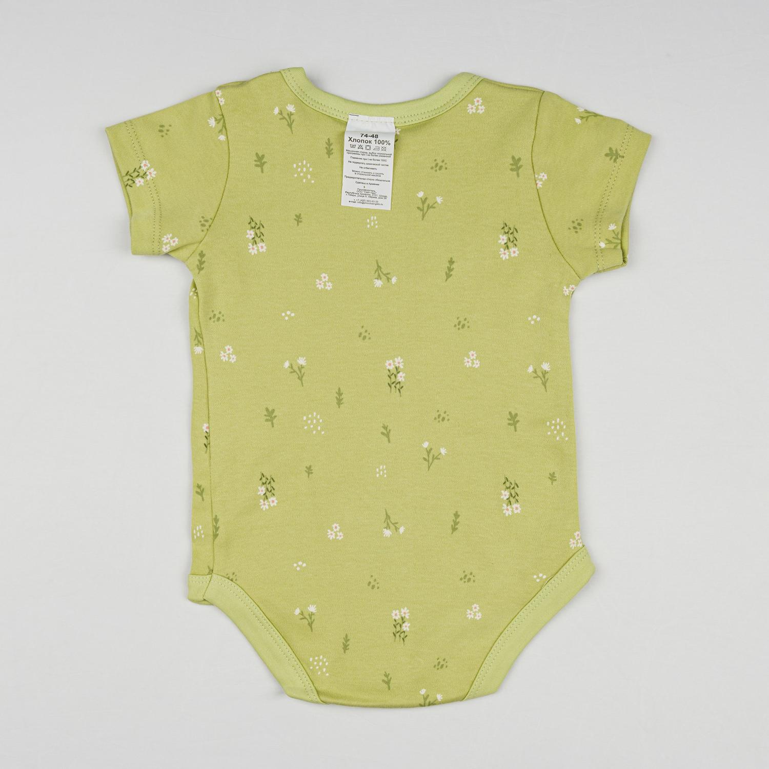 Боди Linas baby 2004-9_Зеленный - фото 7