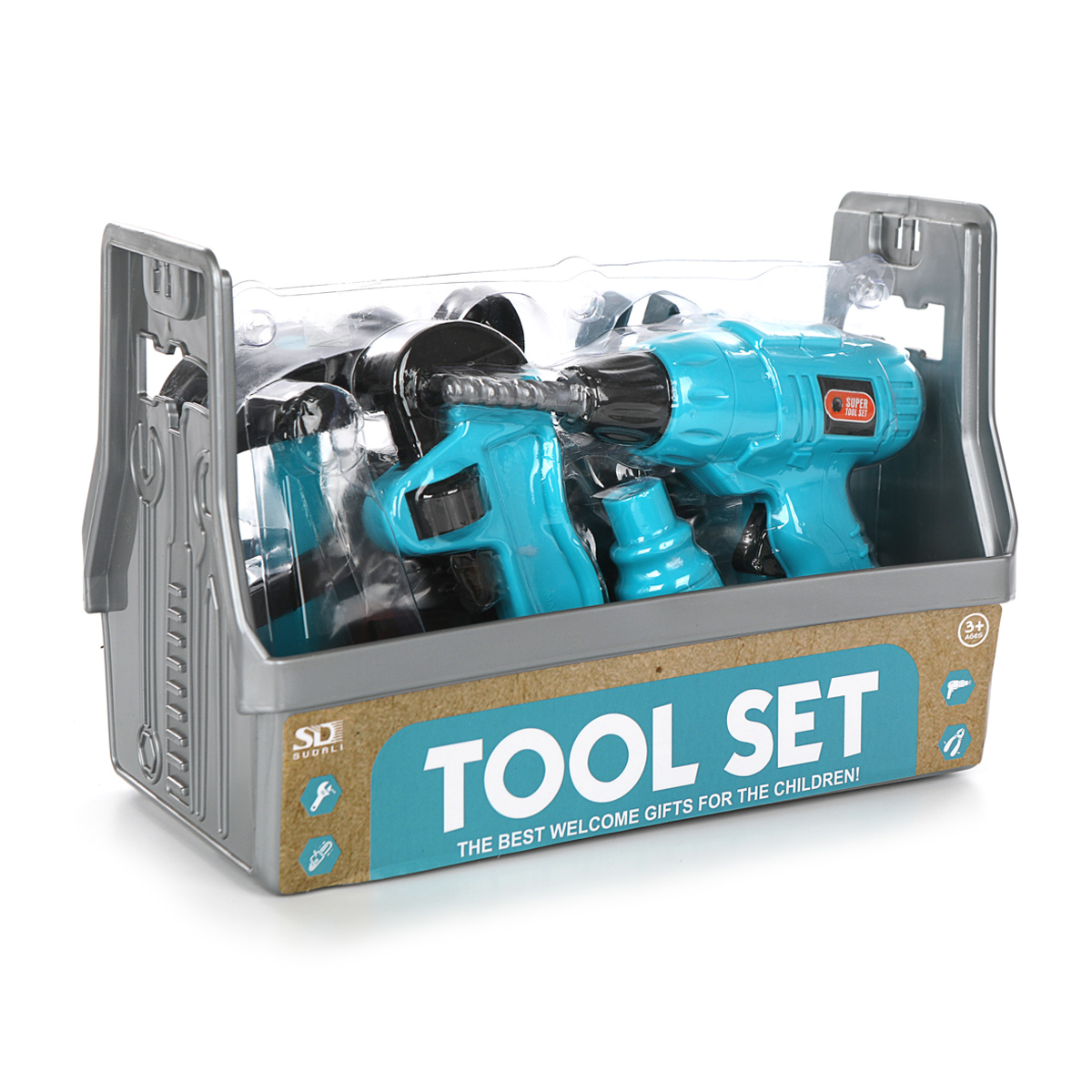 Игрушка Veld Co Мастер (дрель, шуруповерт, инструменты) - фото 2