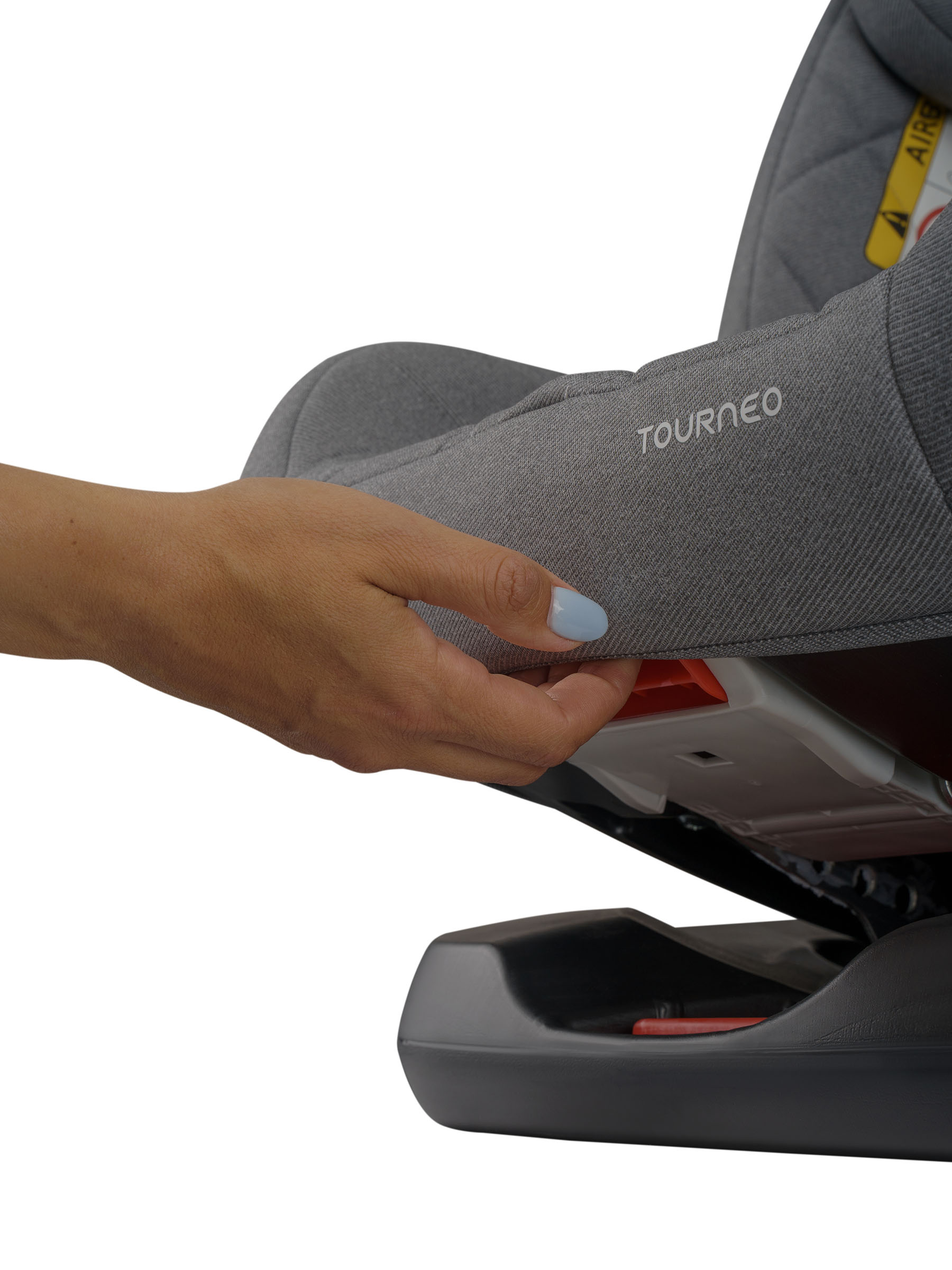 Автокресло Indigo Tourneo S серый-зеленый Isofix 0+/1/2/3 (0-36 кг) зеленый - фото 25