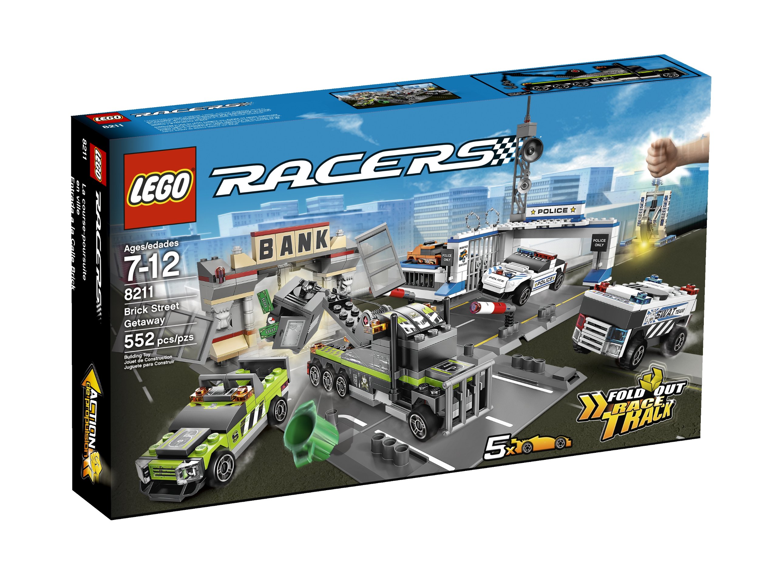 Конструктор LEGO Racers 552 дет. - фото 1