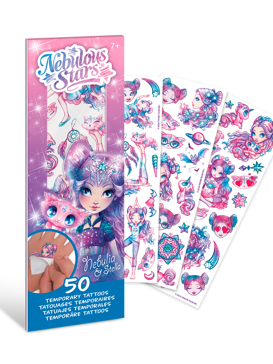 Временные татуировки Nebulous Stars Небулия и Стелла - фото 1