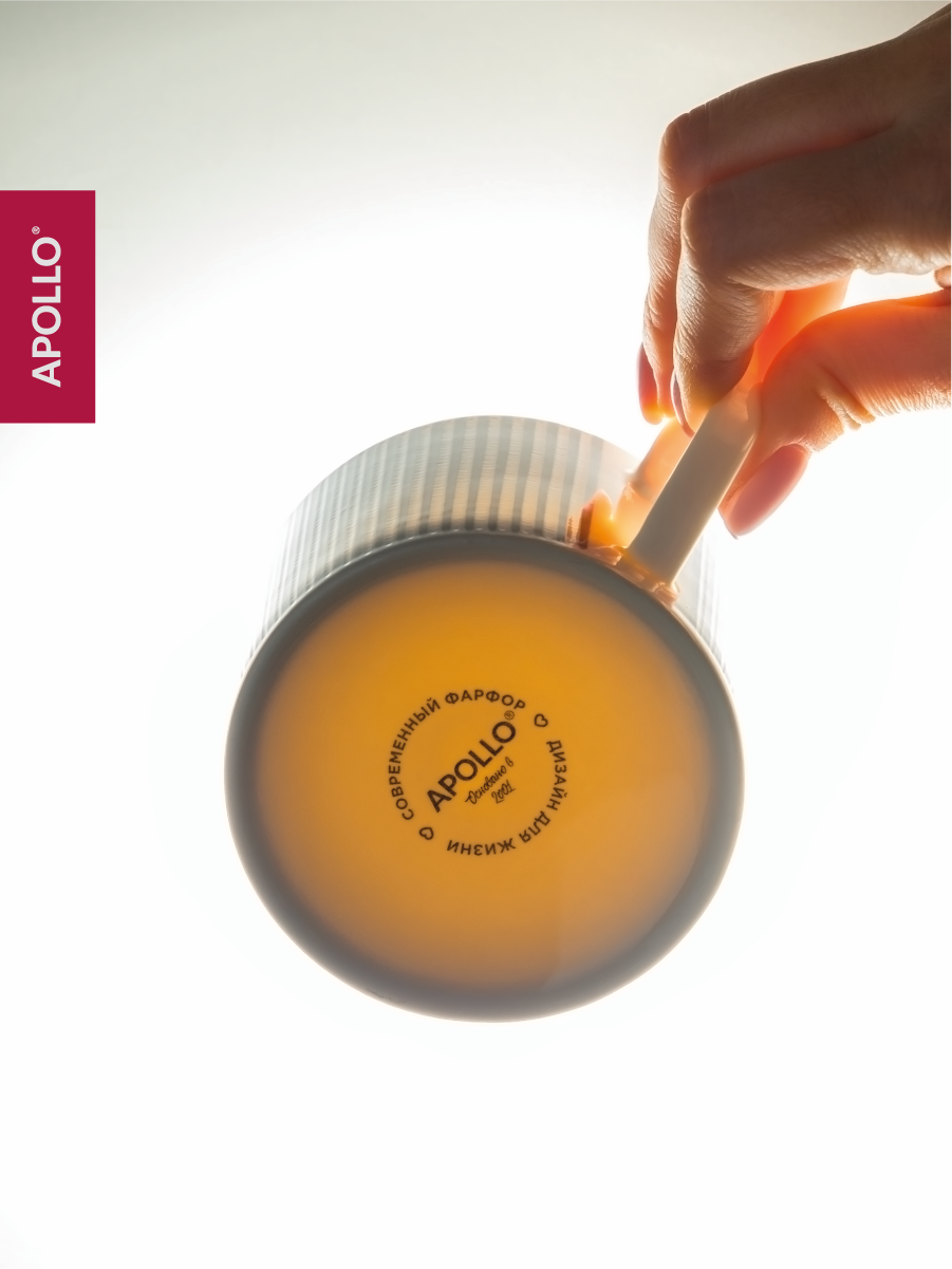 Чайная пара APOLLO 220 мл, серый - фото 4