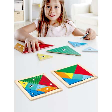 Настольная игра Hape Танграм