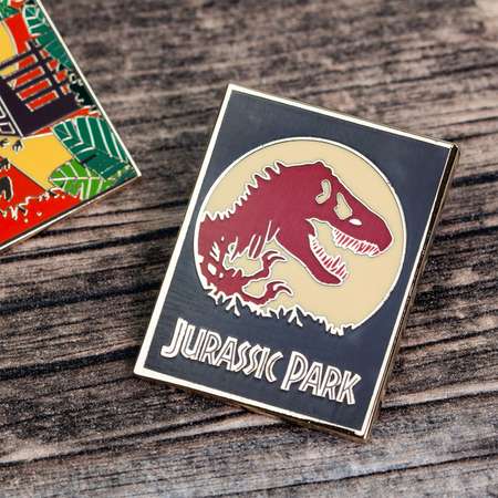 Значок Jurassic Park Парк юрского периода 2 шт.
