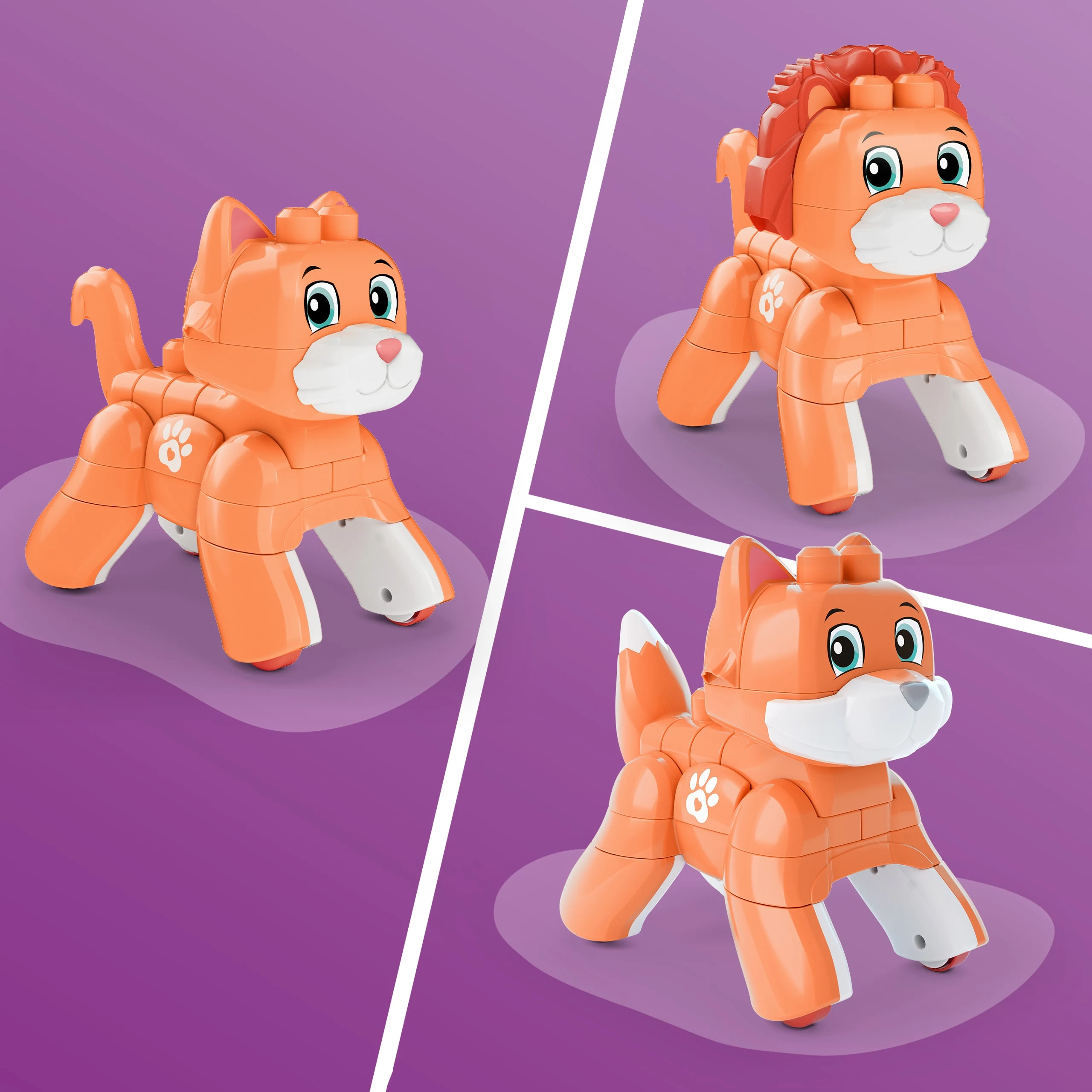Конструктор Mega Bloks Котенок 25 дет. - фото 2