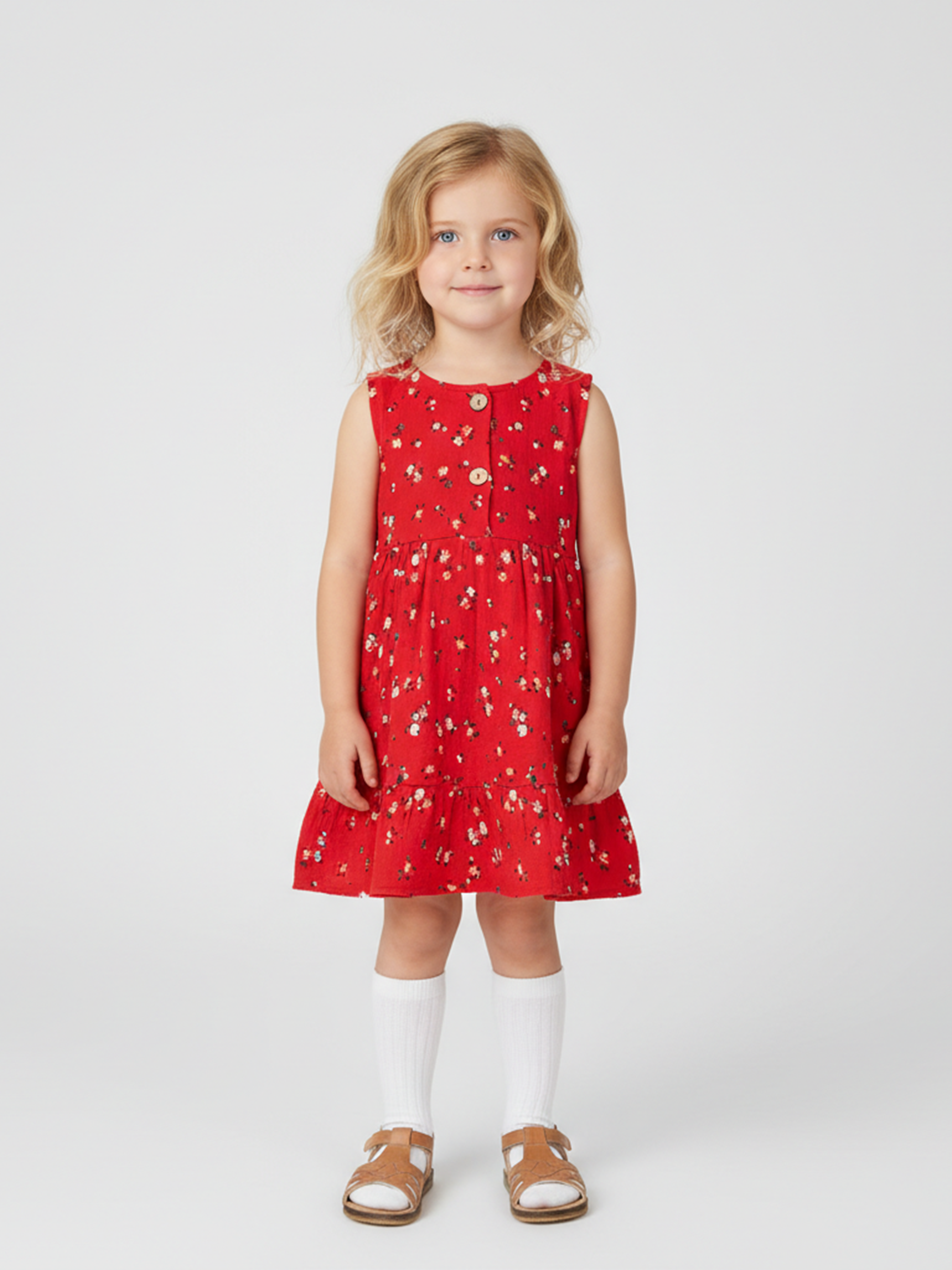 Сарафан Югтекстильторг 204-482/Красный - фото 1