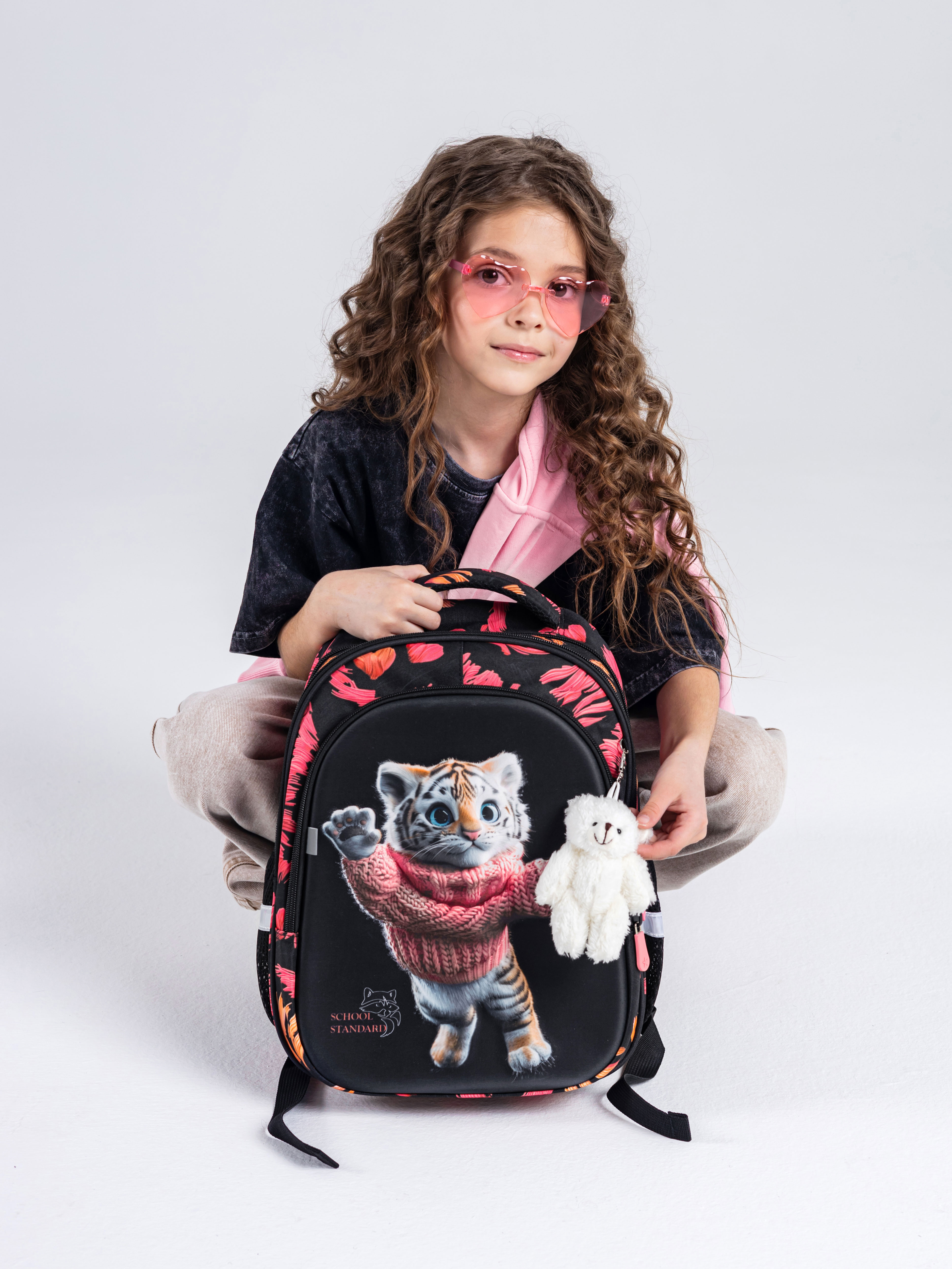 Рюкзак School Standard первокласснику набор 4 в 1 - фото 4