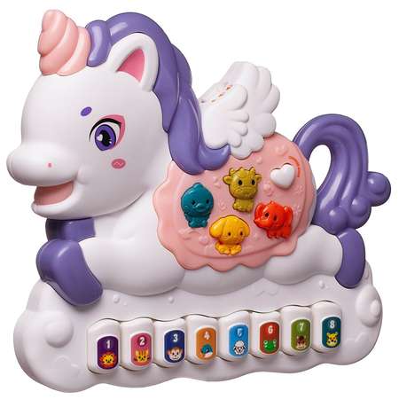 Игрушка музыкальная Junfa Единорог пианино