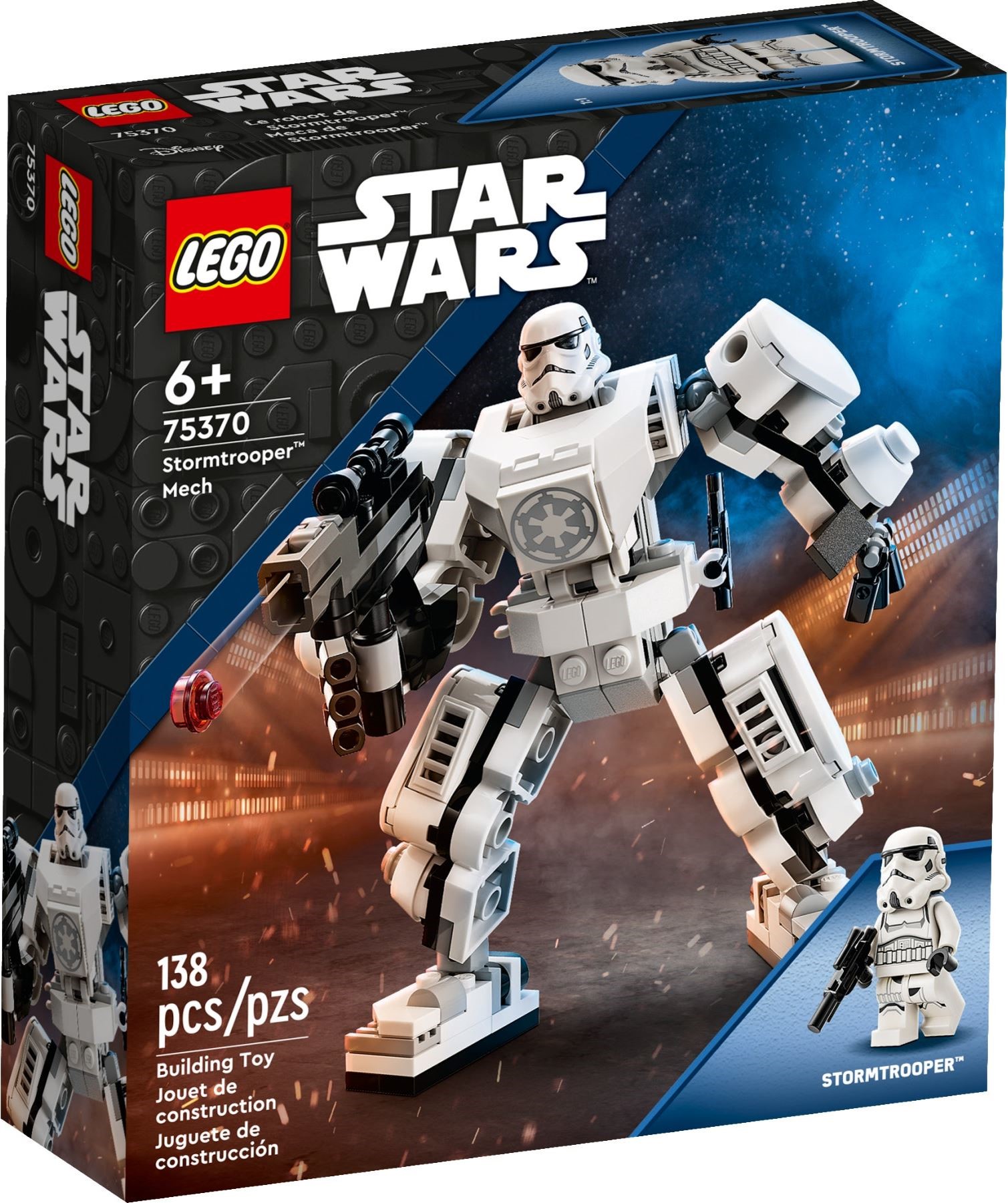 Изображение товара Конструктор LEGO Star Wars Робот Штурмовик 75370 с подвижными частями и бластером