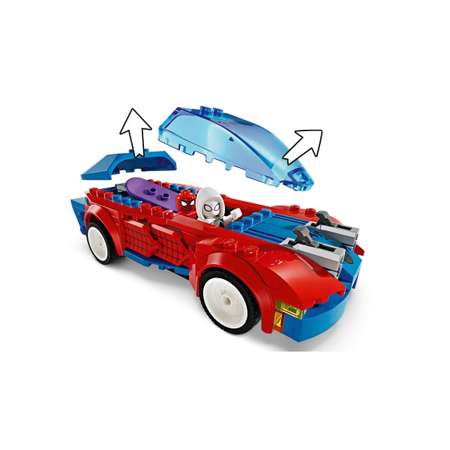 Конструктор LEGO Marvel Super Heroes Spider-Man Car and GreenGoblin блочный