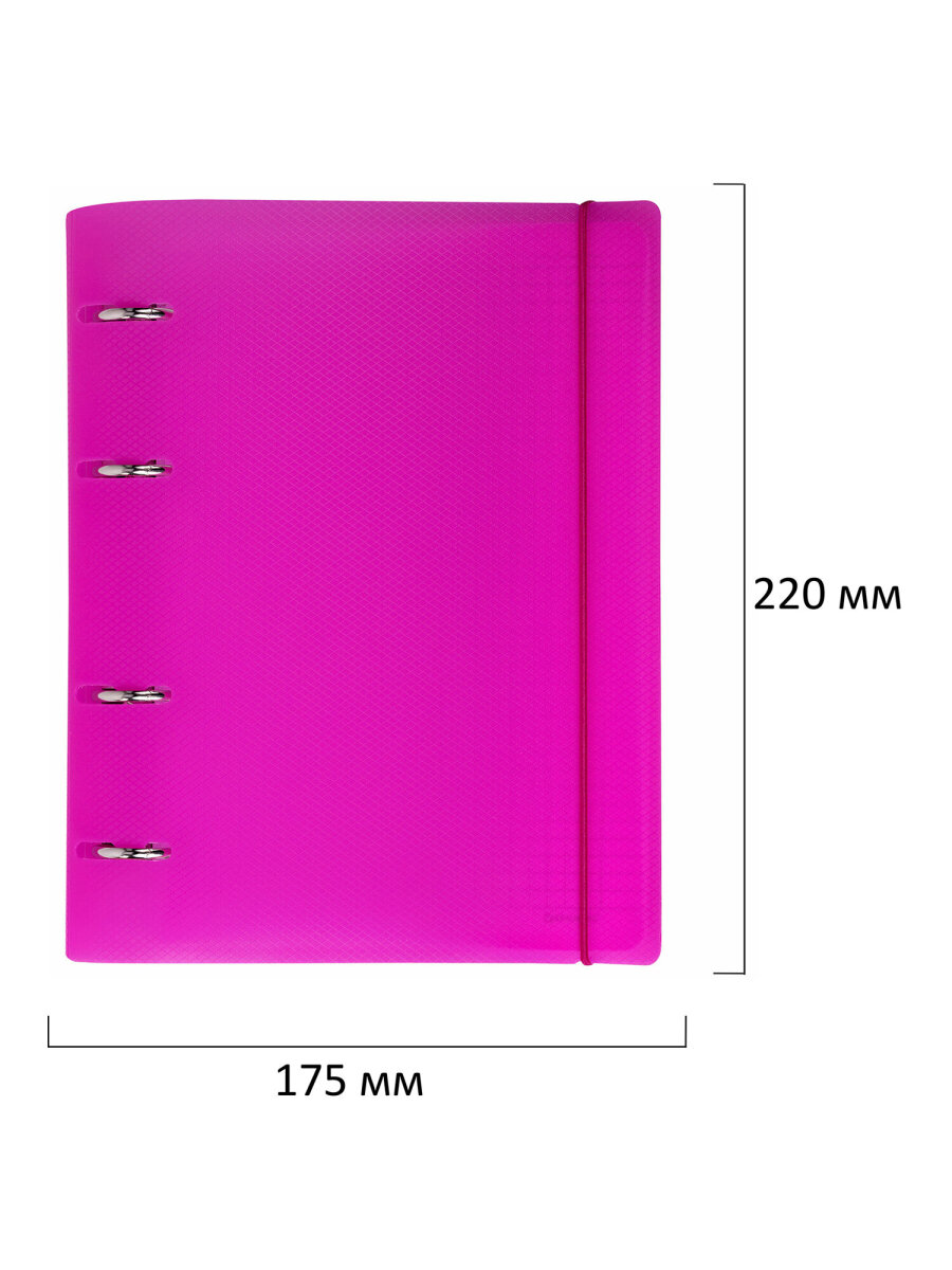 Тетрадь со сменным блоком Brauberg клетка 120 лист. - фото 5