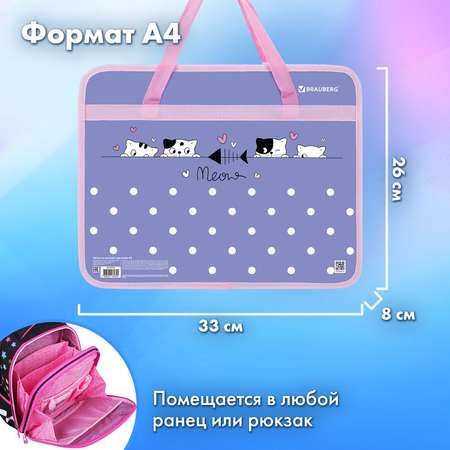 Папка для тетрадей Brauberg А4