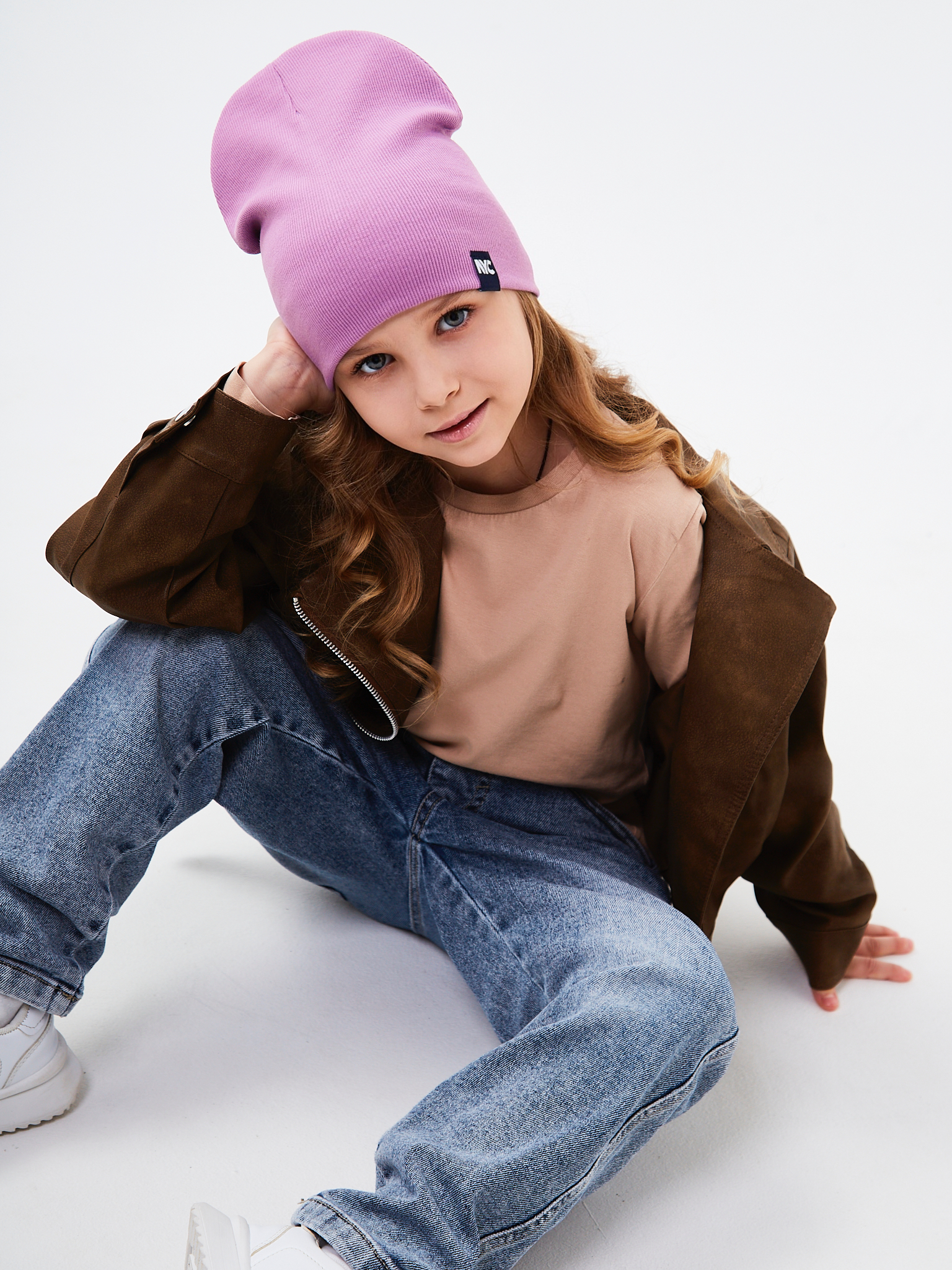 Шапка NYCkids NYC-H-069-KashG-purp - фото 16