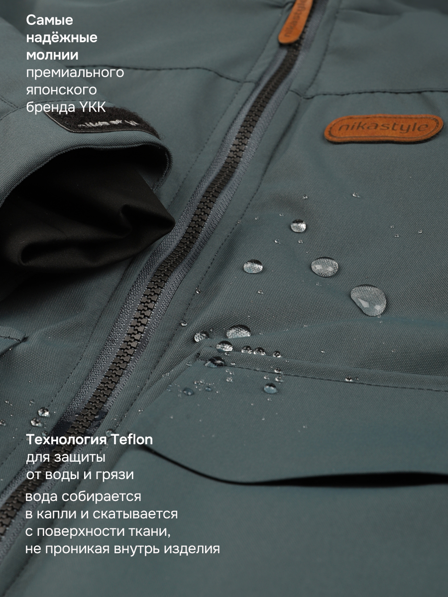 Куртка NIKASTYLE 4м3126 мох - фото 8