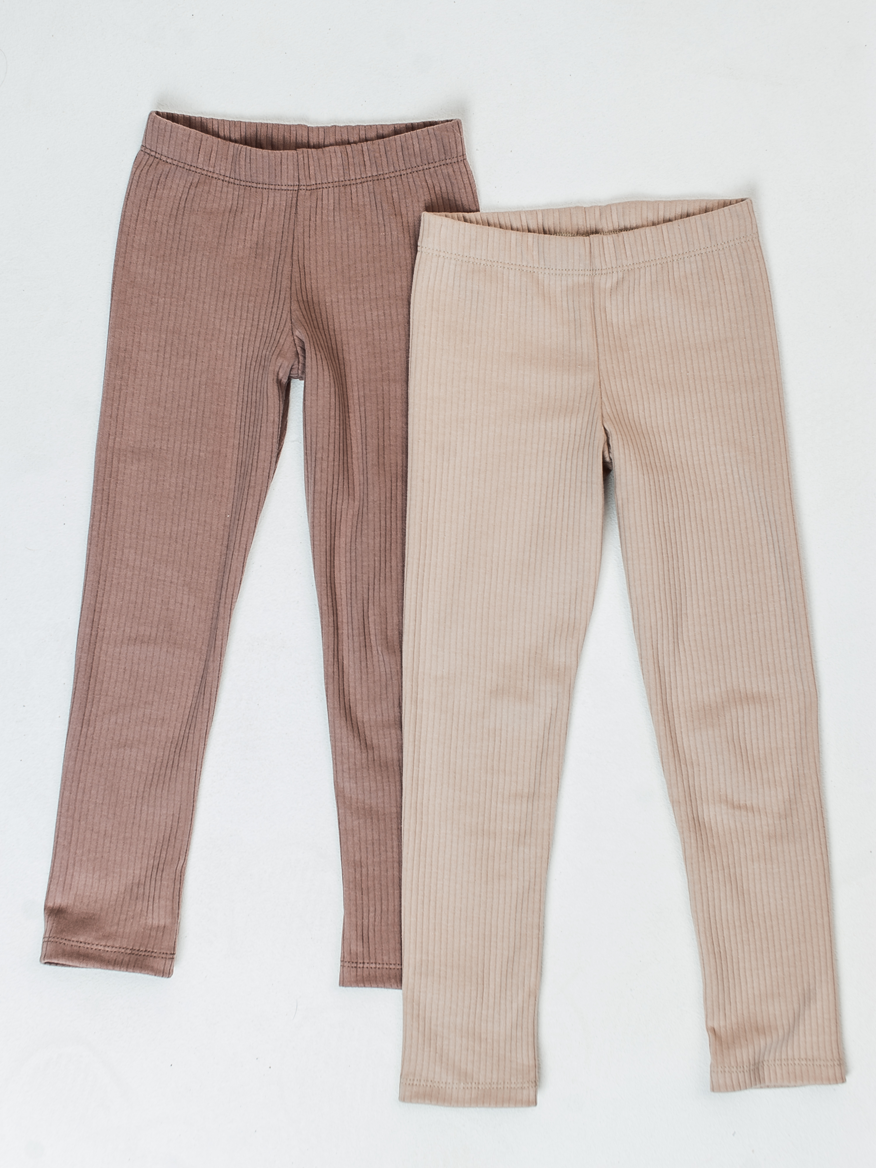 Леггинсы LEVA леггинсы для девочки_рубчик - фото 2