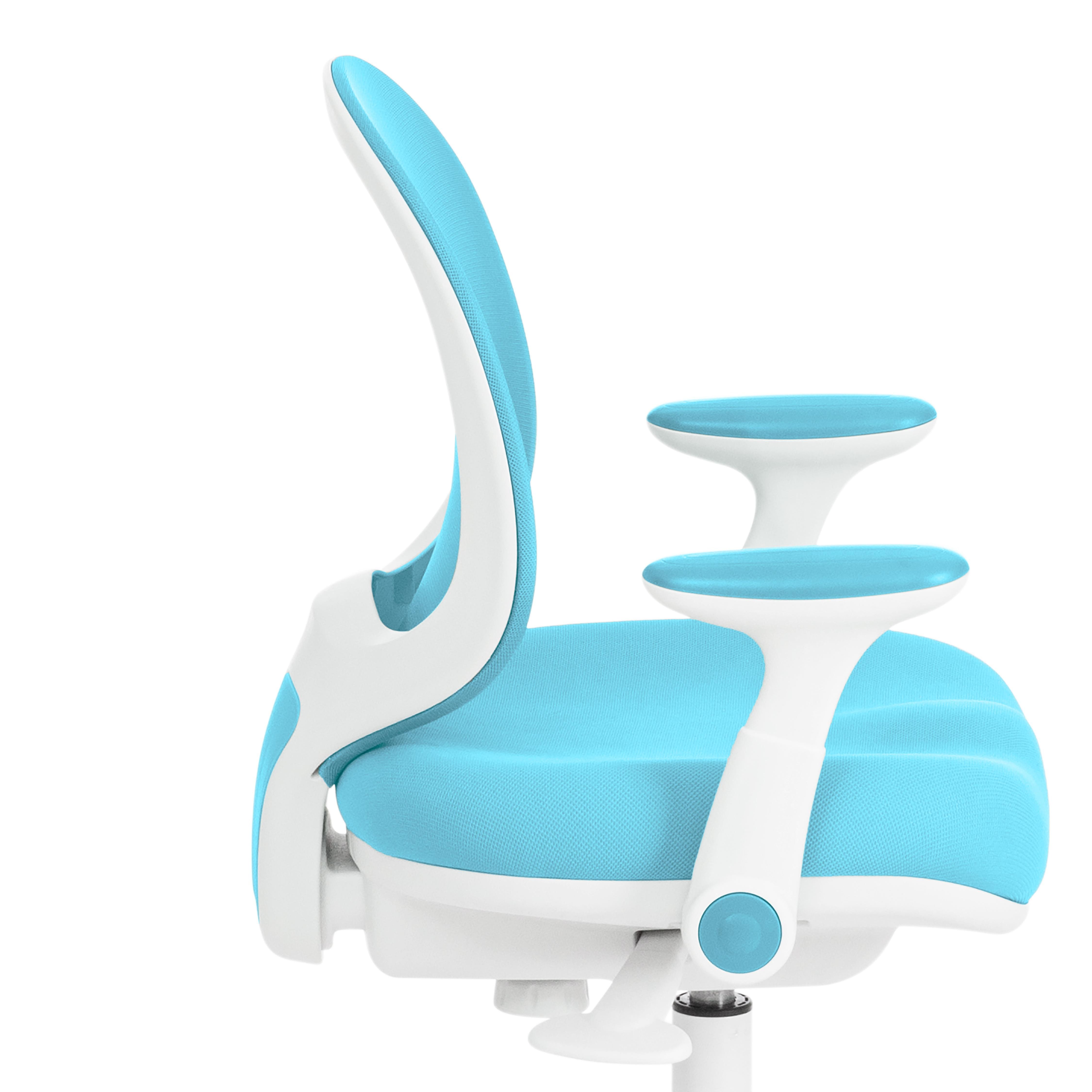 Компьютерное кресло TETCHAIR ткань голубой - фото 9