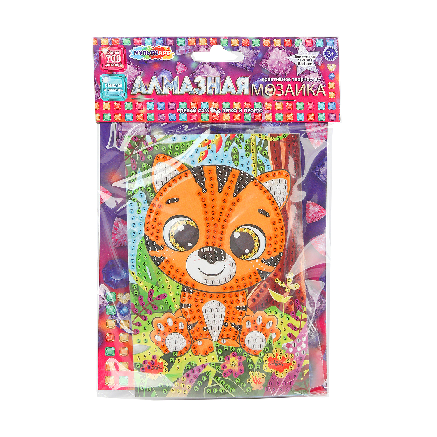 Алмазная мозаика Multiart Тигра - фото 1