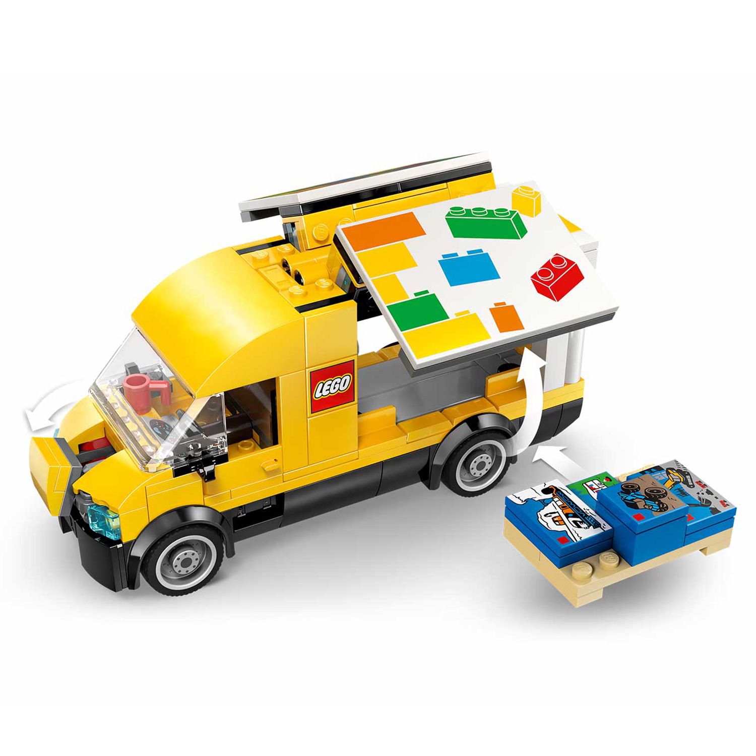 Конструктор LEGO City Фургон ЛЕГО 276 дет. - фото 4