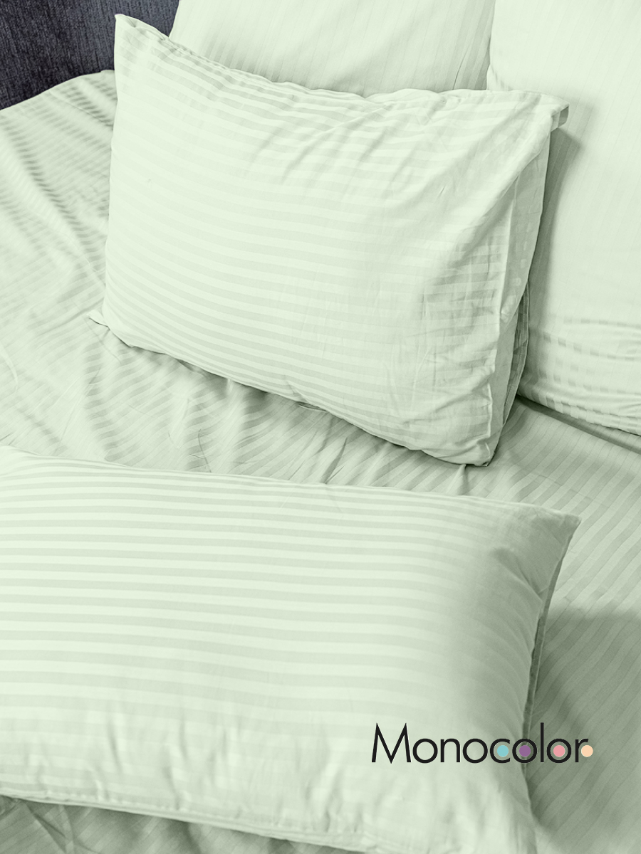 Комплект постельного белья Monocolor 6466 семейный 7 предм. - фото 12