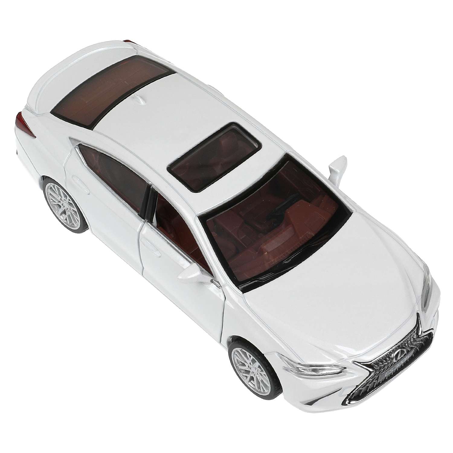 Автомобиль Технопарк Lexus ES300h 1:32 белый 380124 - фото 9