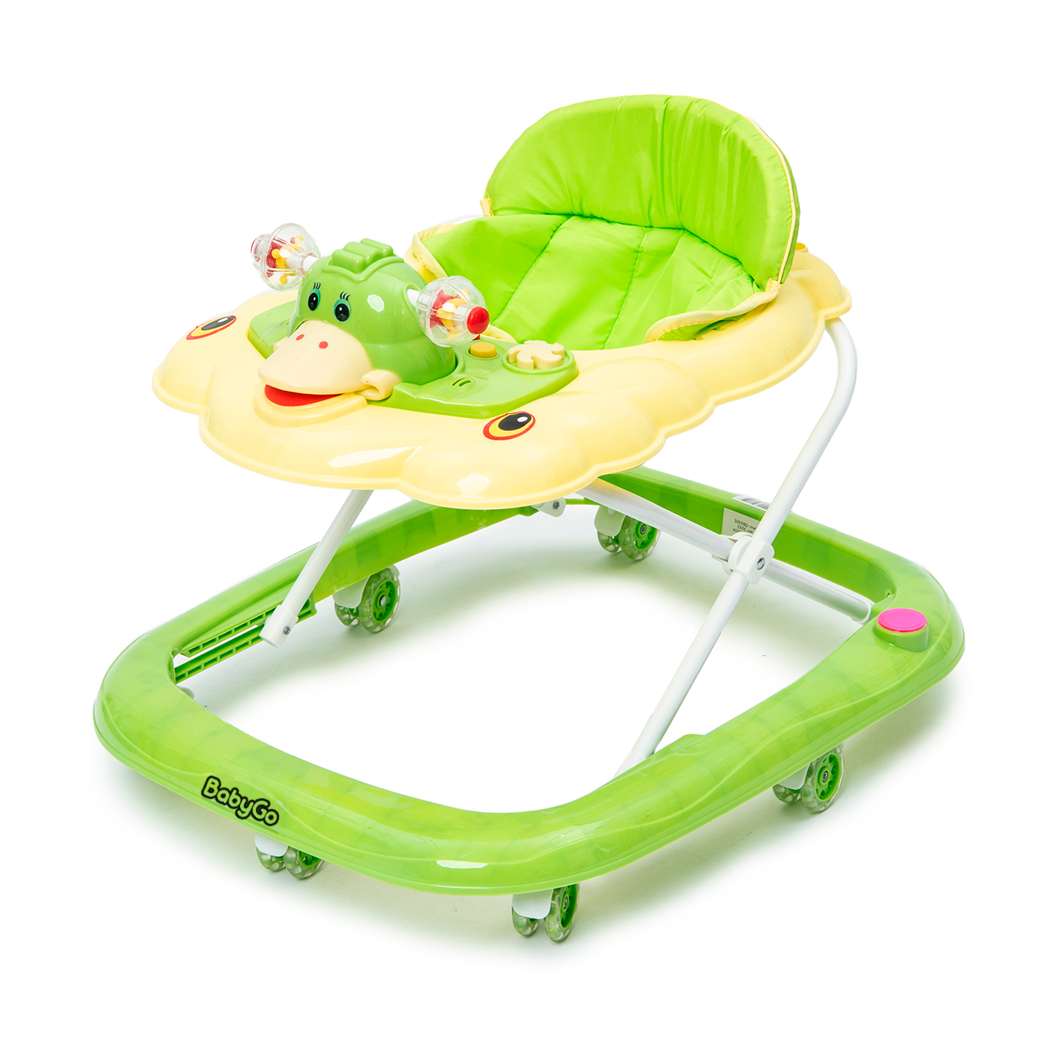 Ходунки BabyGo Duck New зеленый - фото 1