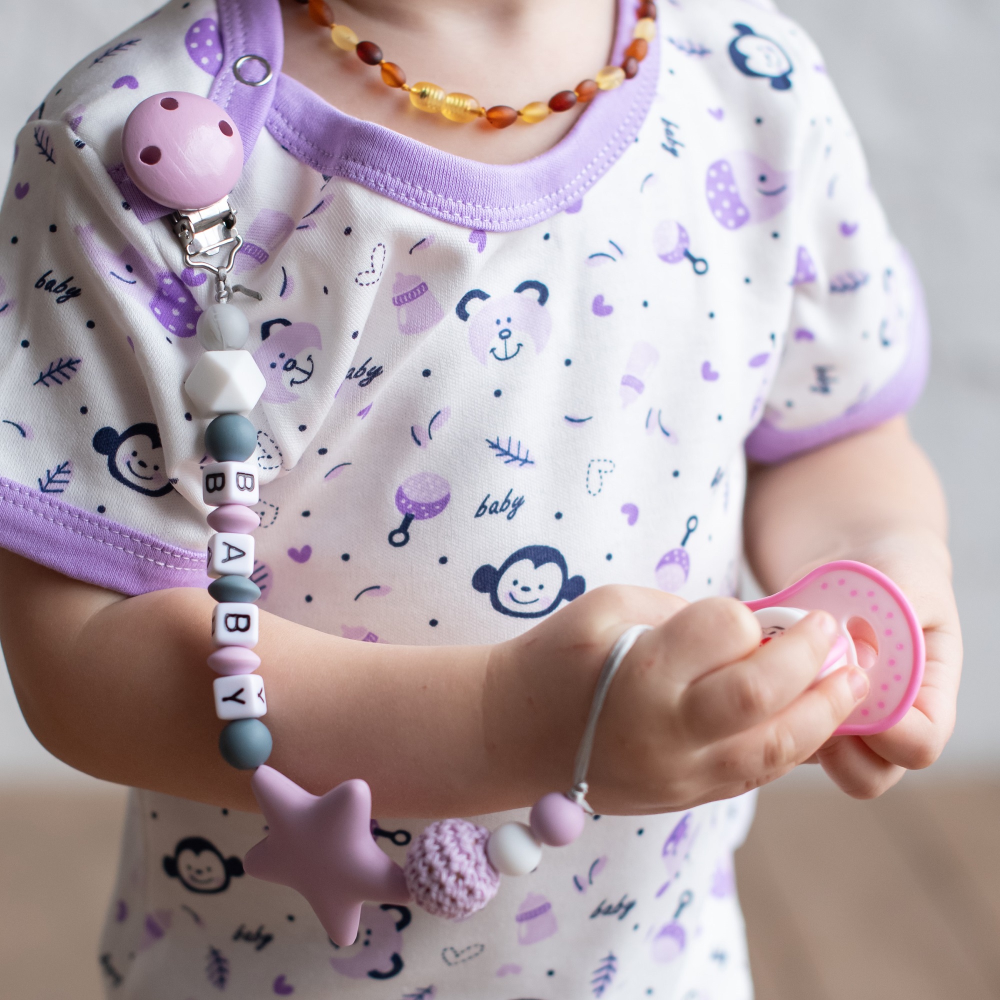 Клипса для пустышки Uviton в ассортименте - фото 4