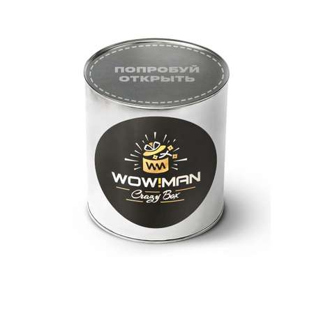 Подарочный набор Crazy Box WowMan HEALTHY для здорового образа жизни и очищения Кофейный скраб Протеин Чай матча