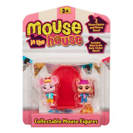 Игровой набор Mouse in the House Милли и Баббл