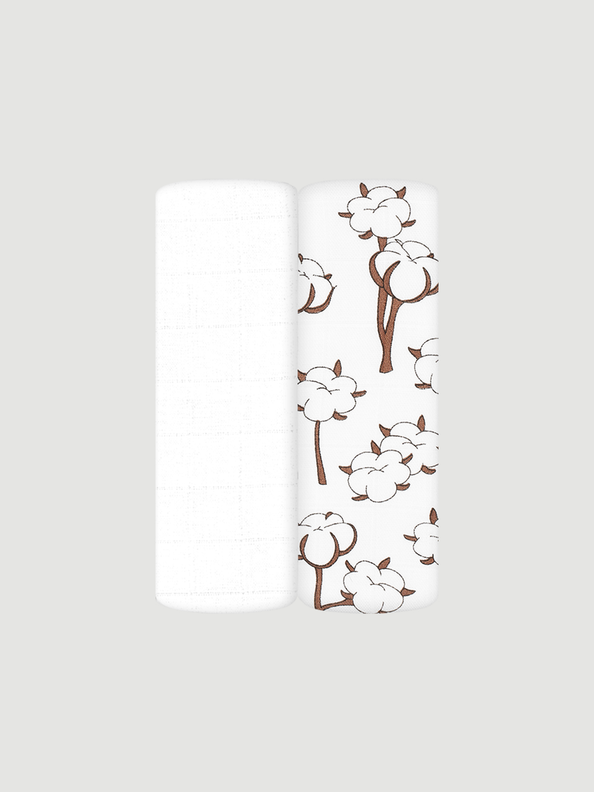 Пелёнка Mjolk Хлопок/White - фото 1