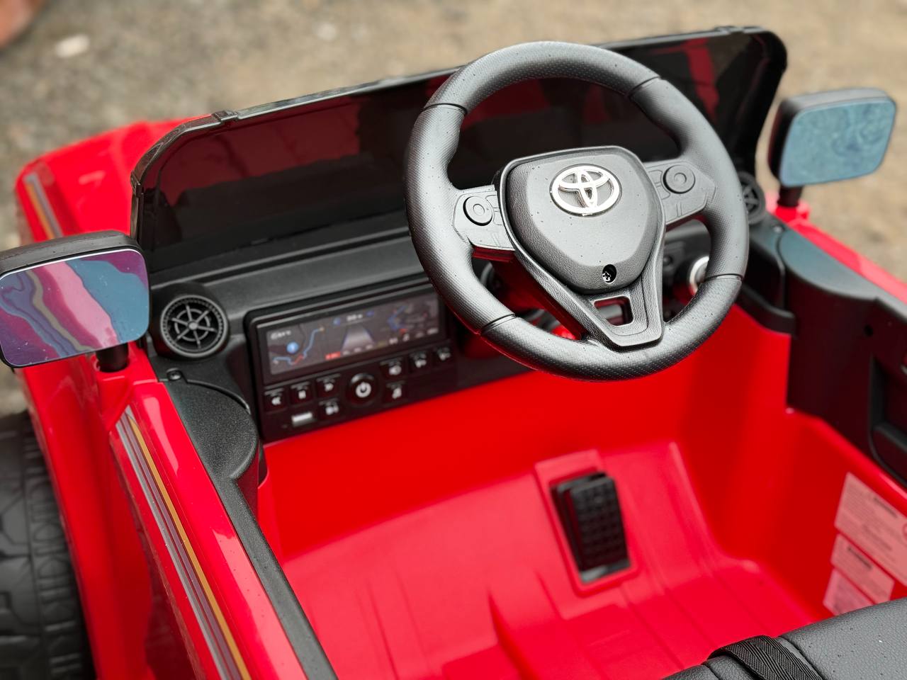 Электромобиль TOYLAND Toyota LC Prado 250 NEW С пультом ДУ - фото 6