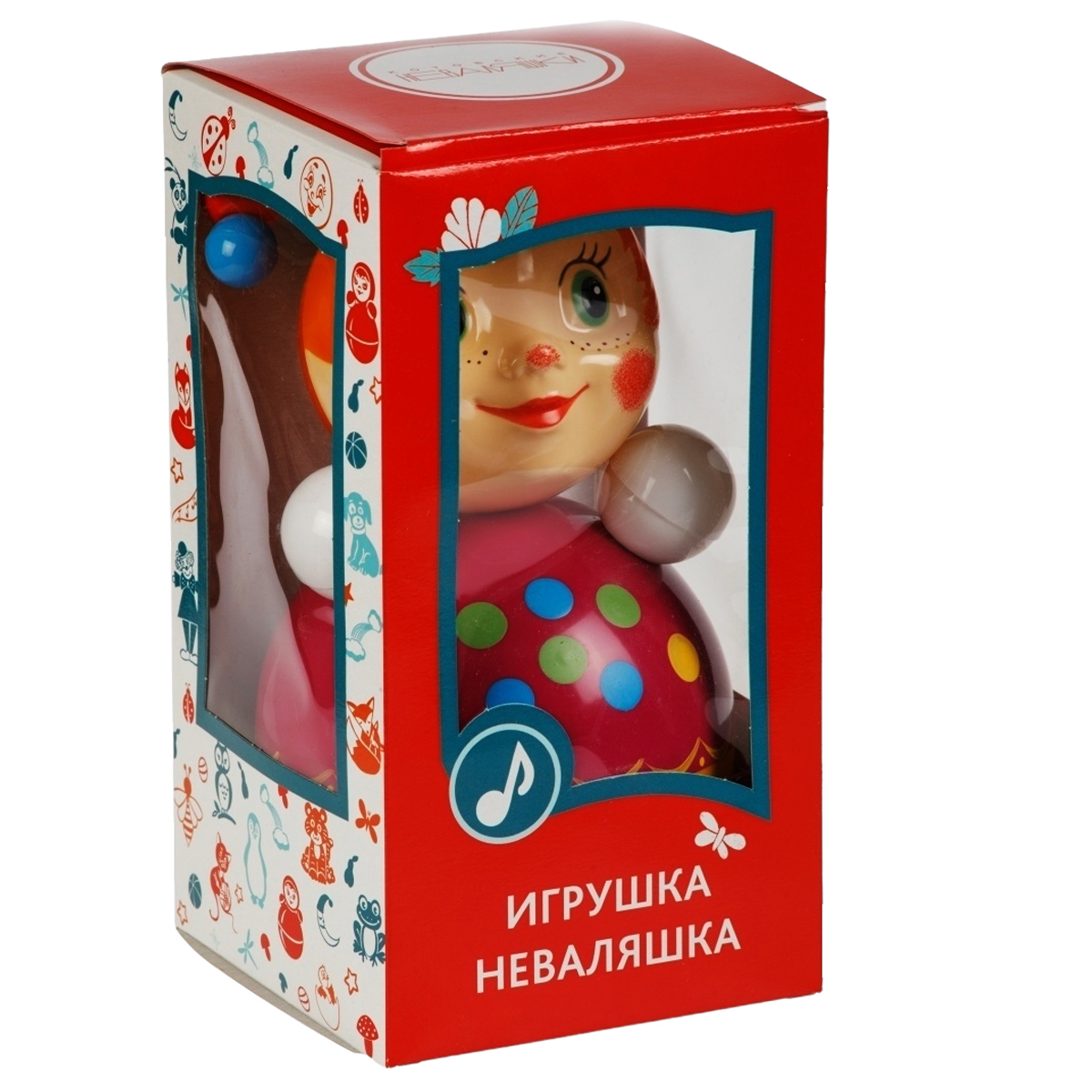 Игрушка Котовские неваляшки неваляшка Скоморох - фото 3