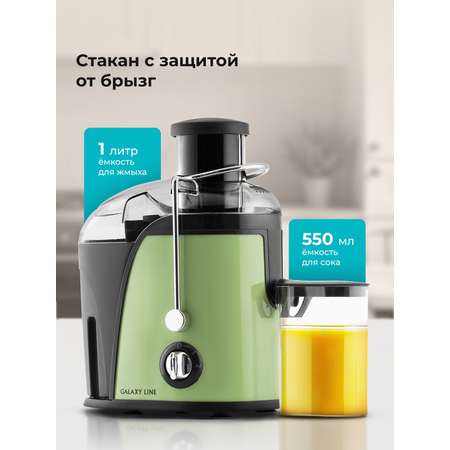 Соковыжималка Galaxy LINE GL0815 сочный лайм