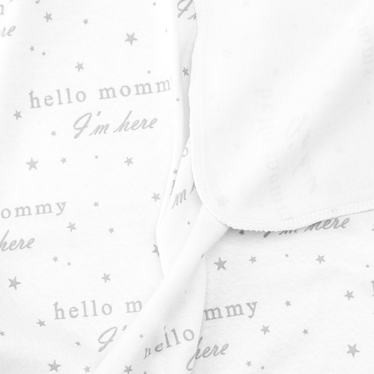 Пелёнка Mjolk Бабочки-Hello Mommy трикотаж 85х120 см 2 шт. - фото 3