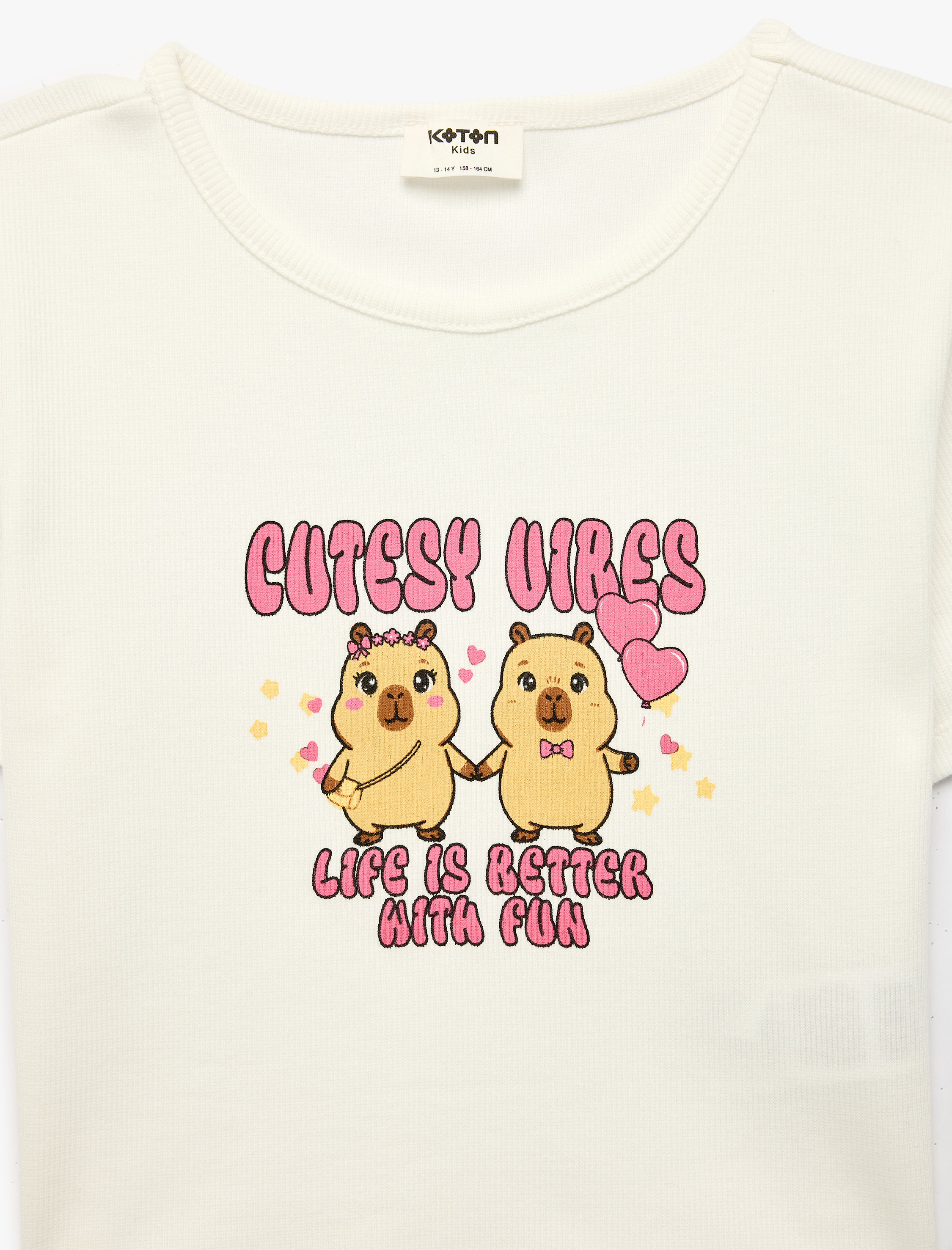 Футболка KOTON 6SKG10480AK010 - фото 3