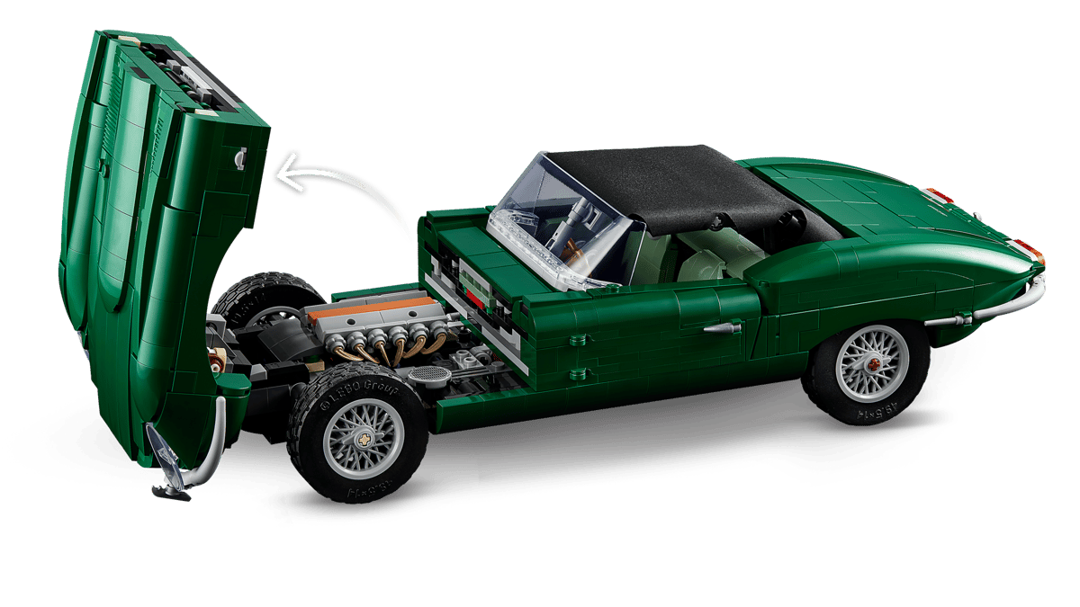 Конструктор LEGO Creator Expert Jaguar E-Type 11381 1673 дет. - фото 8