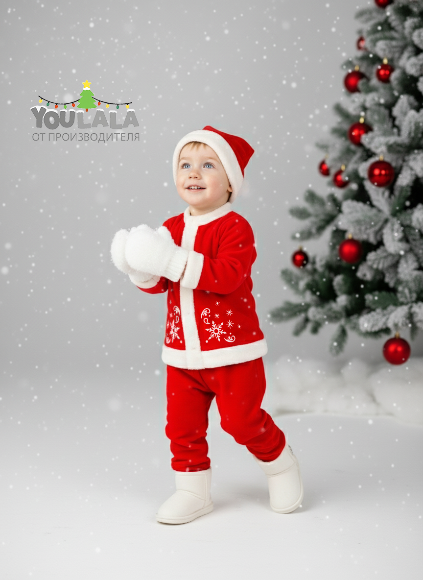 Карнавальный костюм Дед Мороз YOULALA 71046001 - фото 3
