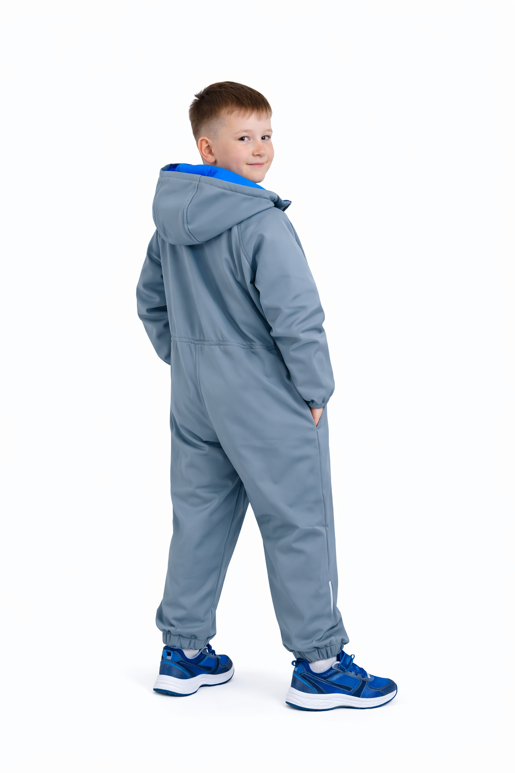 Комбинезон ILVES ILV-A-180/20_серый/голубой - фото 3