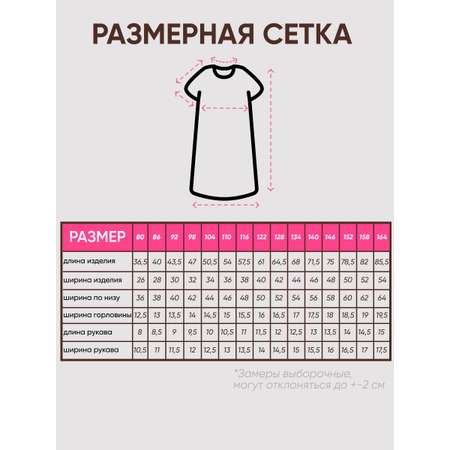 Сорочка ночная Girls and Boys