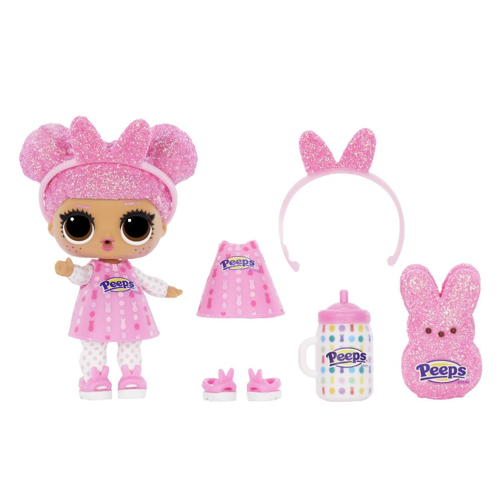 Кукла мини L.O.L. Surprise! Mini Sweets Peeps Cute Bunny высота 8 см 590767 - фото 3