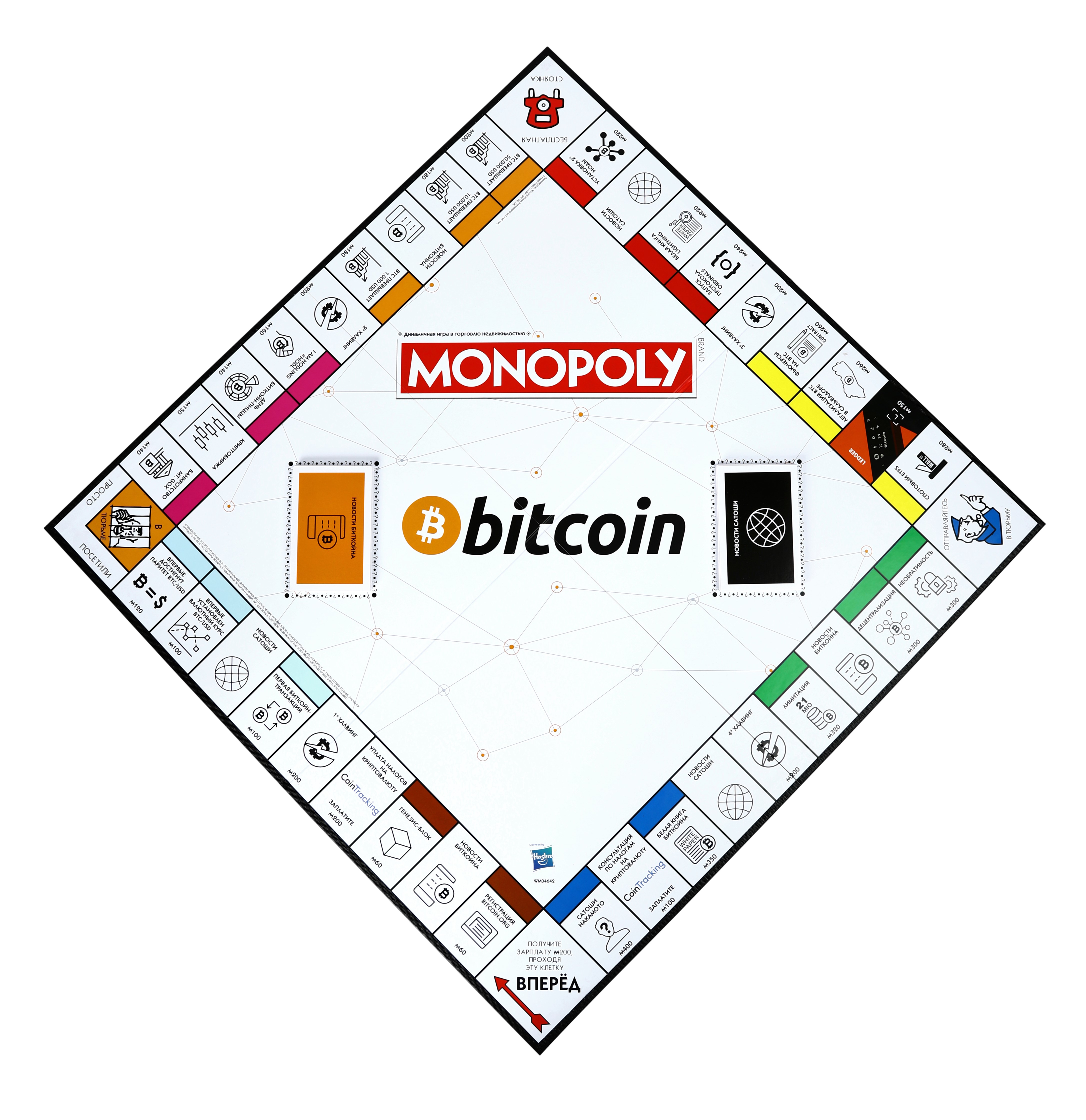 Настольная игра HASBRO (GAMES) Monopoly bitcoin биткоин - фото 7