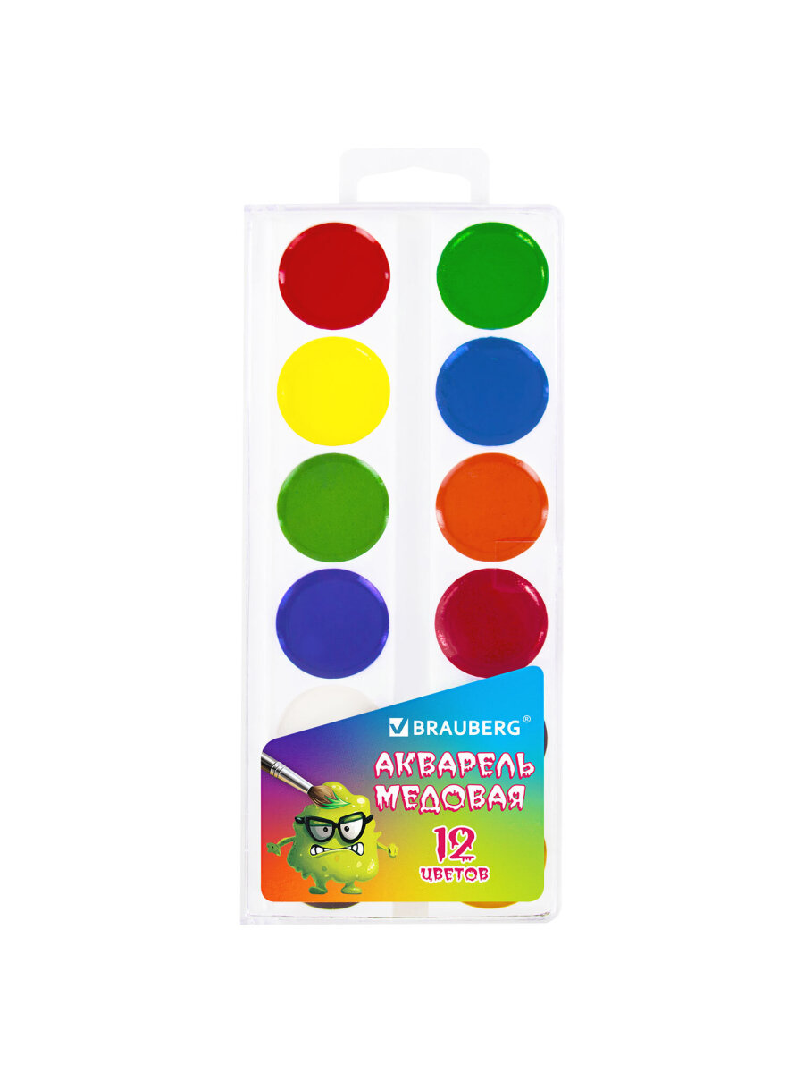 Краски акварель Brauberg - фото 2
