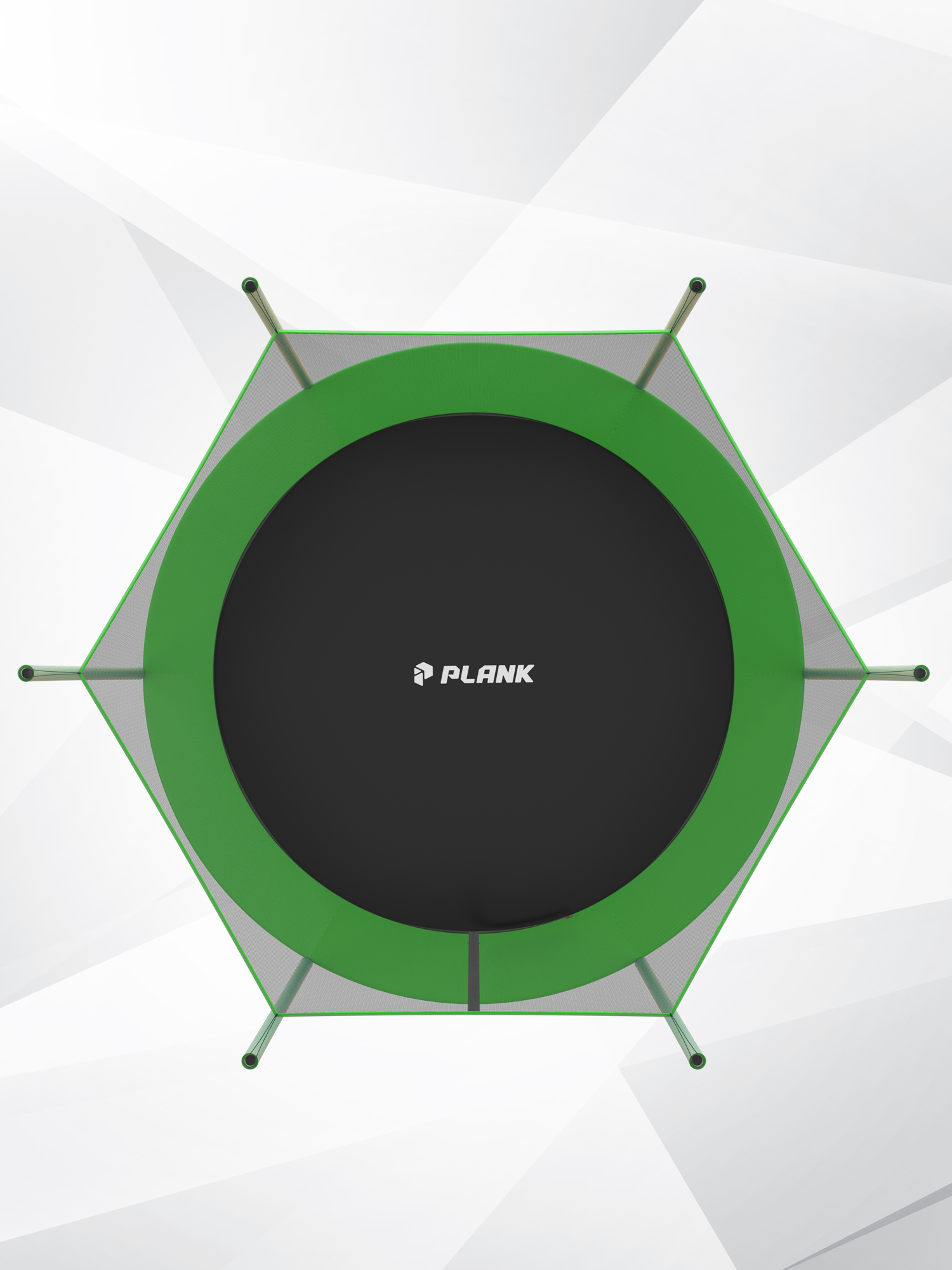 Батут уличный Plank LITE 8ft internal 244см с внутренней сеткой - фото 7