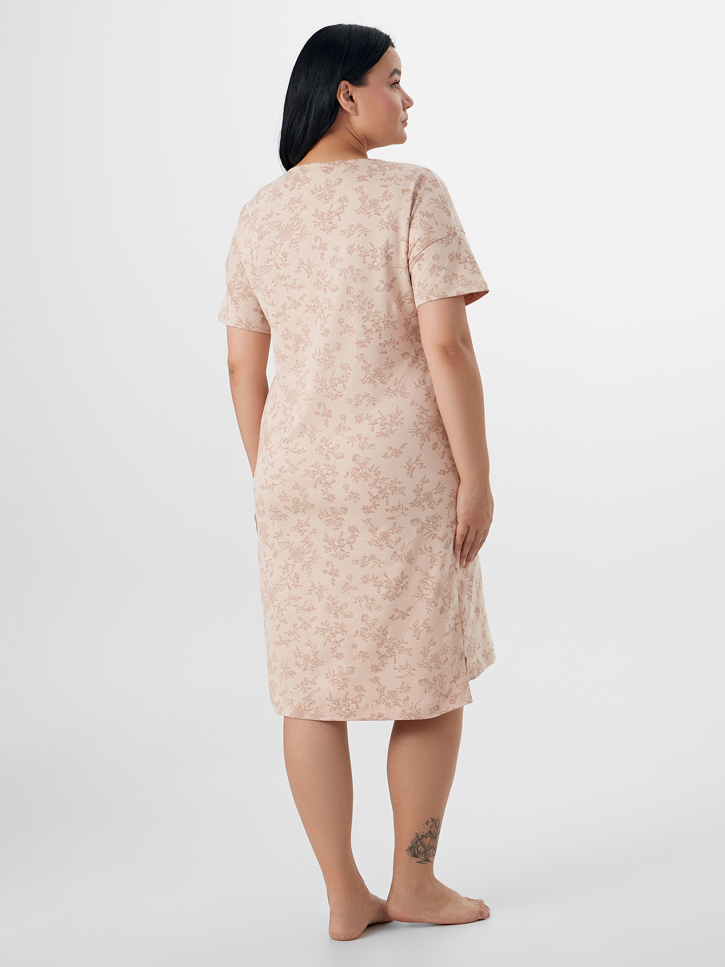 Сорочка ночная Mark Formelle (Марк Формэль) 572310/цветочки на молочном2 - фото 2