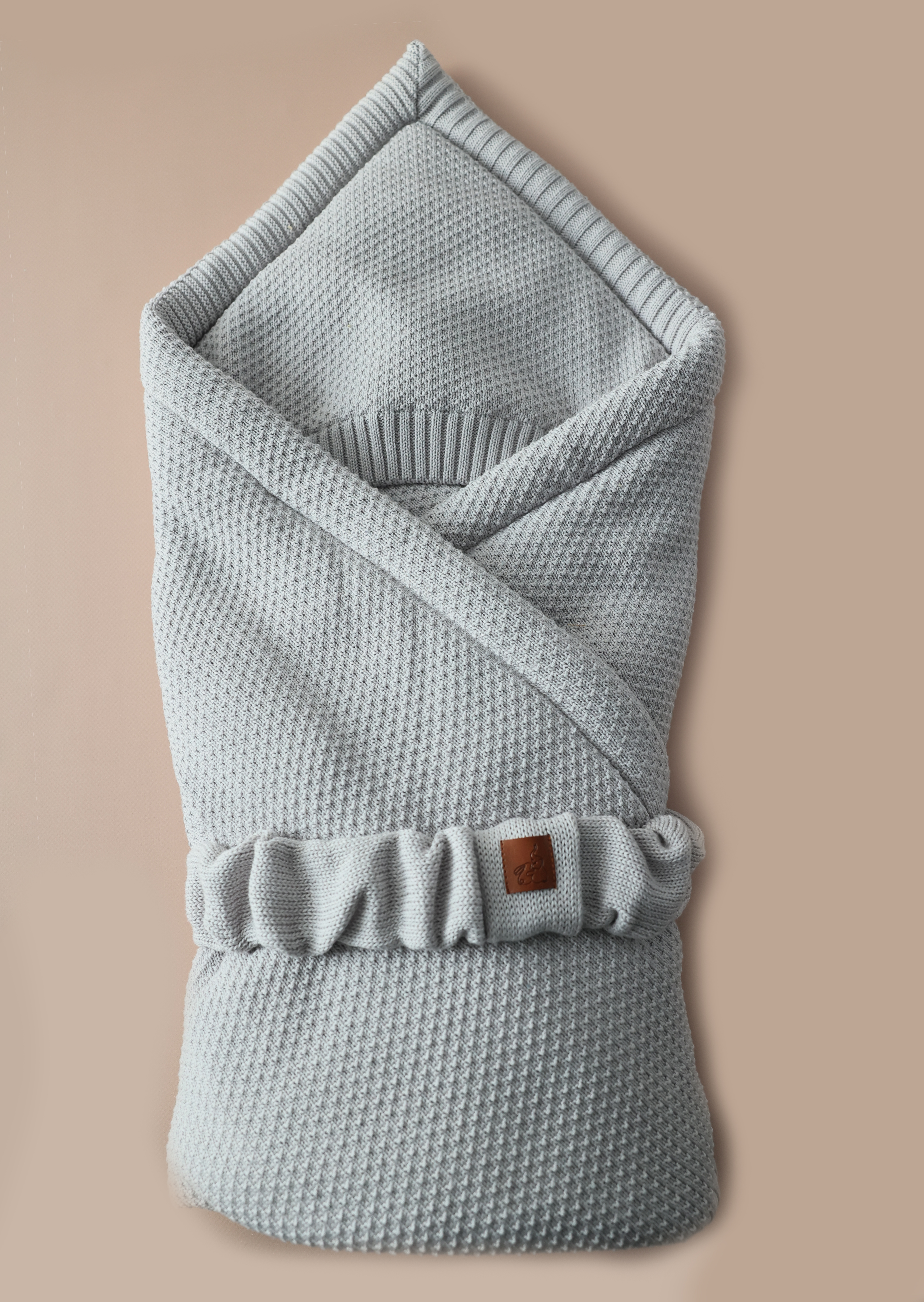 Комплект на выписку Bunnyphant 0369/серый - фото 3