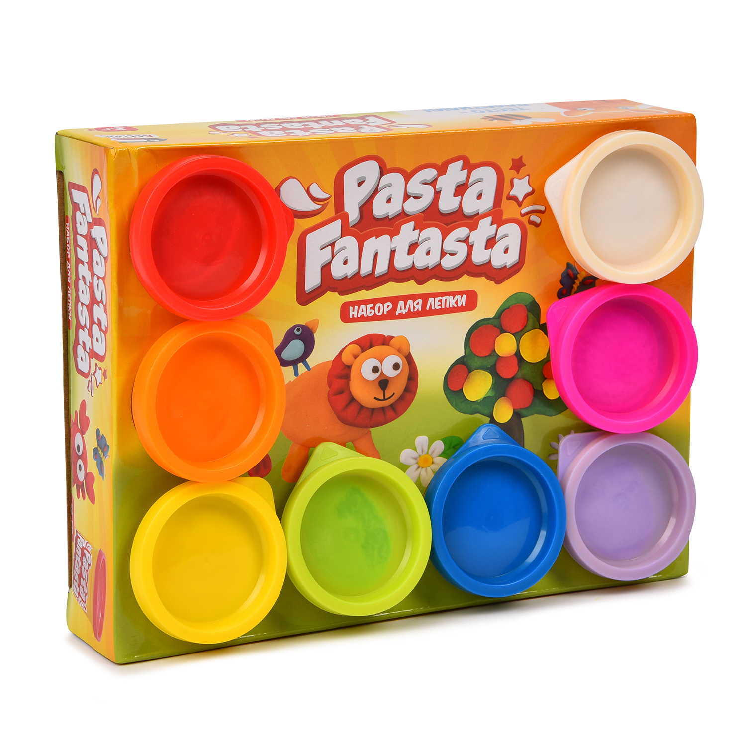 Тесто для лепки Attivio Классик 8 цв. - фото 4