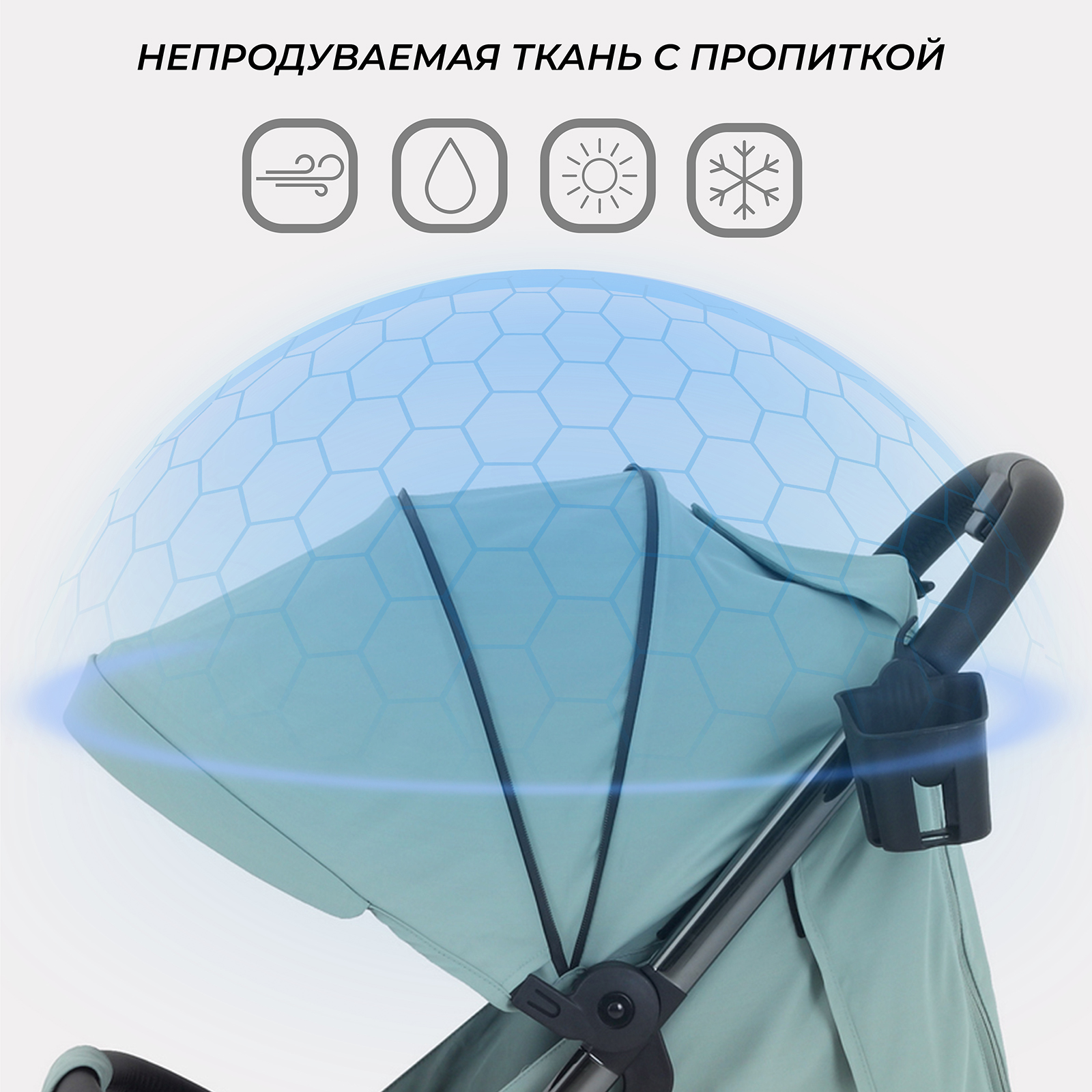 Коляска прогулочная Rant PIXEL - фото 7