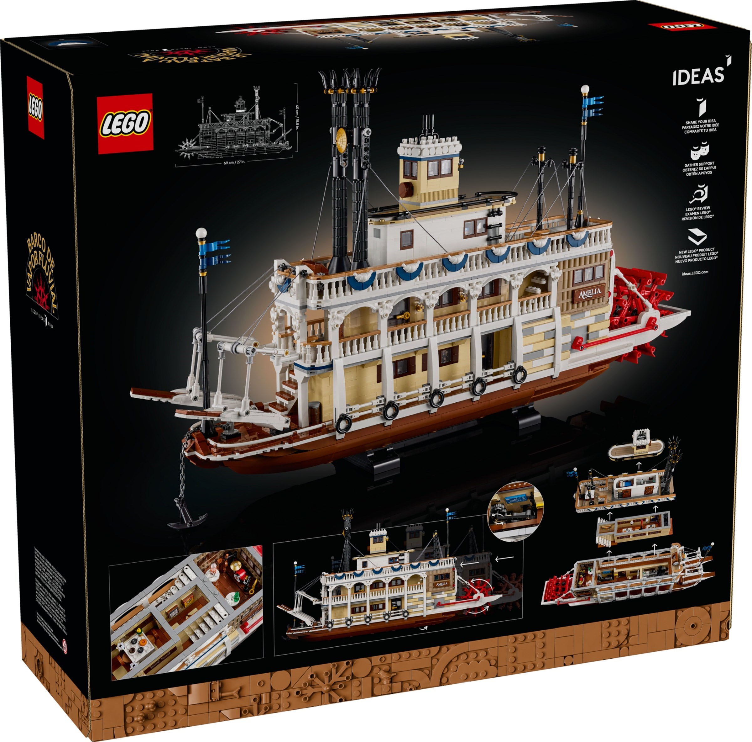 Изображение товара Конструктор LEGO Ideas 21356 4090 дет. Изображение товара Конструктор LEGO Ideas 21356 4090 дет.