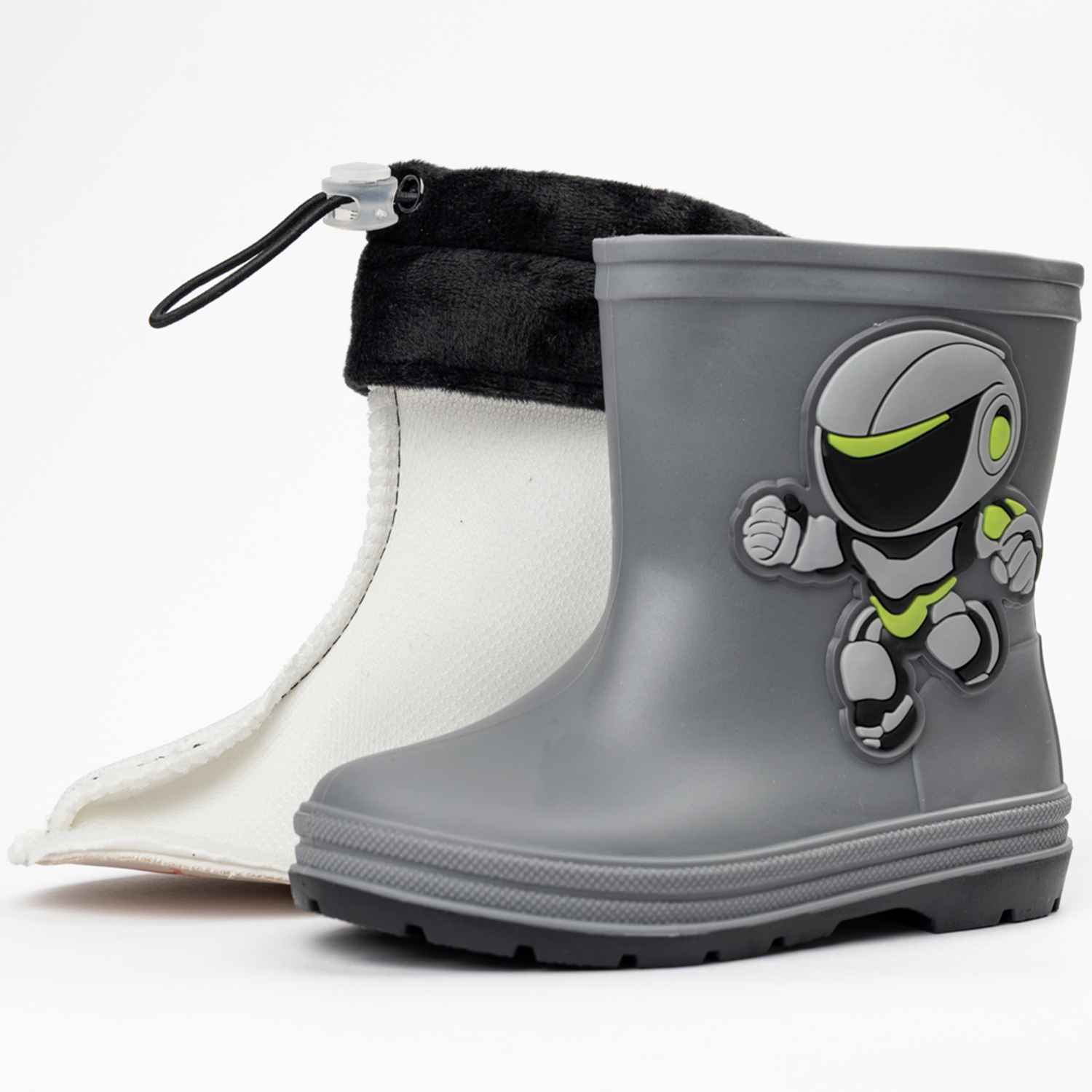 Резиновые сапоги TikkaGo 7B05_2025-05_grey-black - фото 7