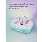 Ланчбокс Пластишка с декором 18x13x5 см 980 мл