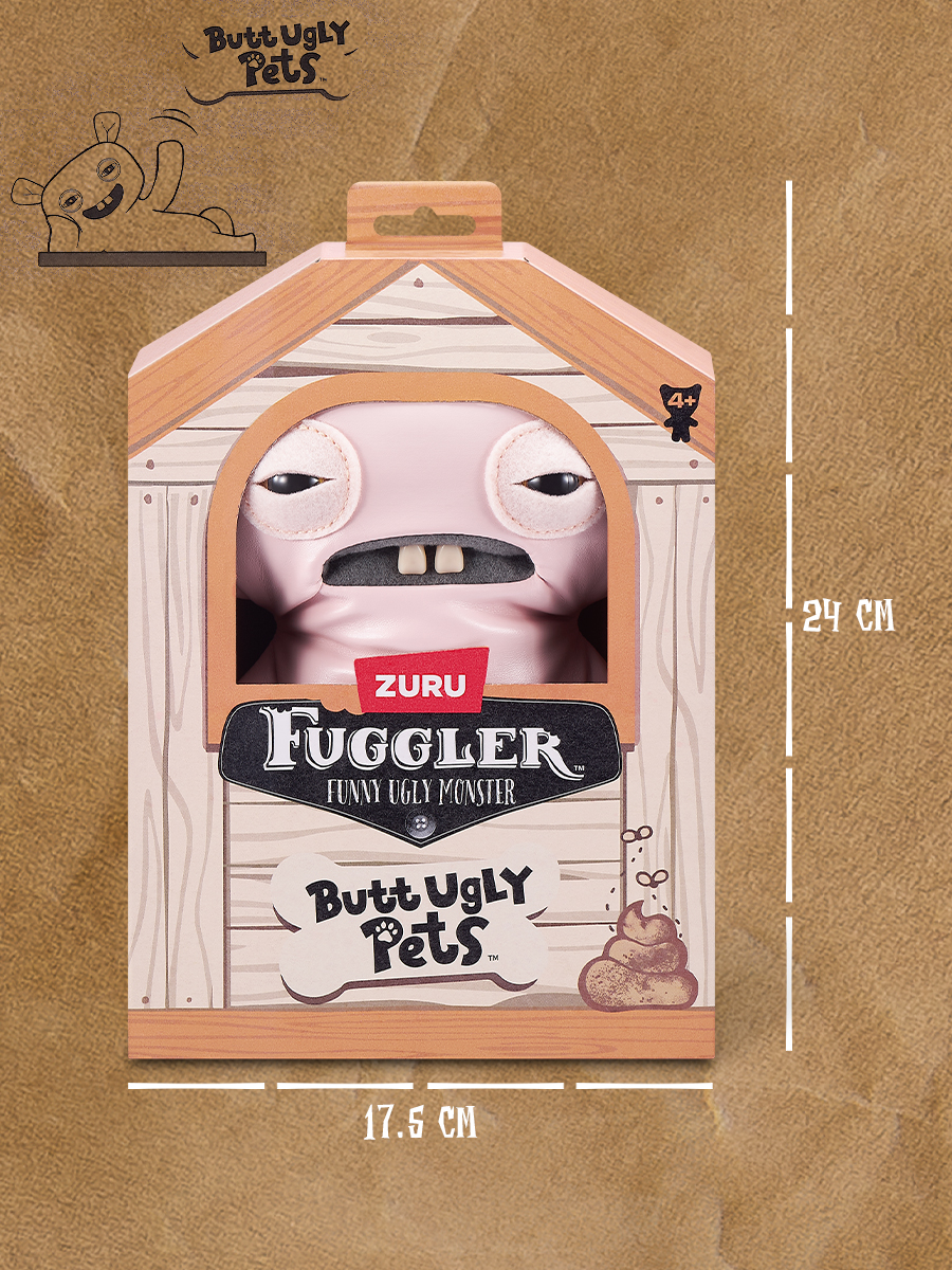 Мягкая игрушка FUGGLER крыса Чудная крыса Милашки-питомцы - фото 3